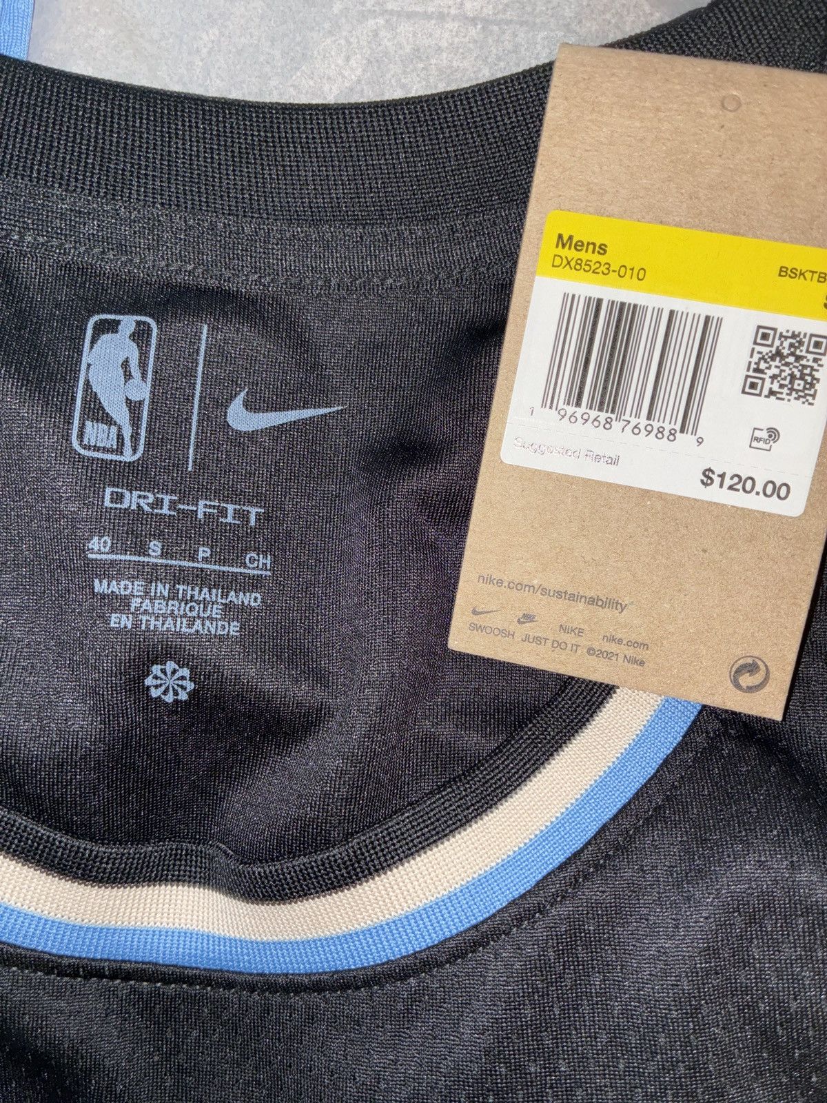 Nike Nike black NBA Atlanta Hawks jersey Size S Size US S / EU 44-46 / 1 - 4 Thumbnail
