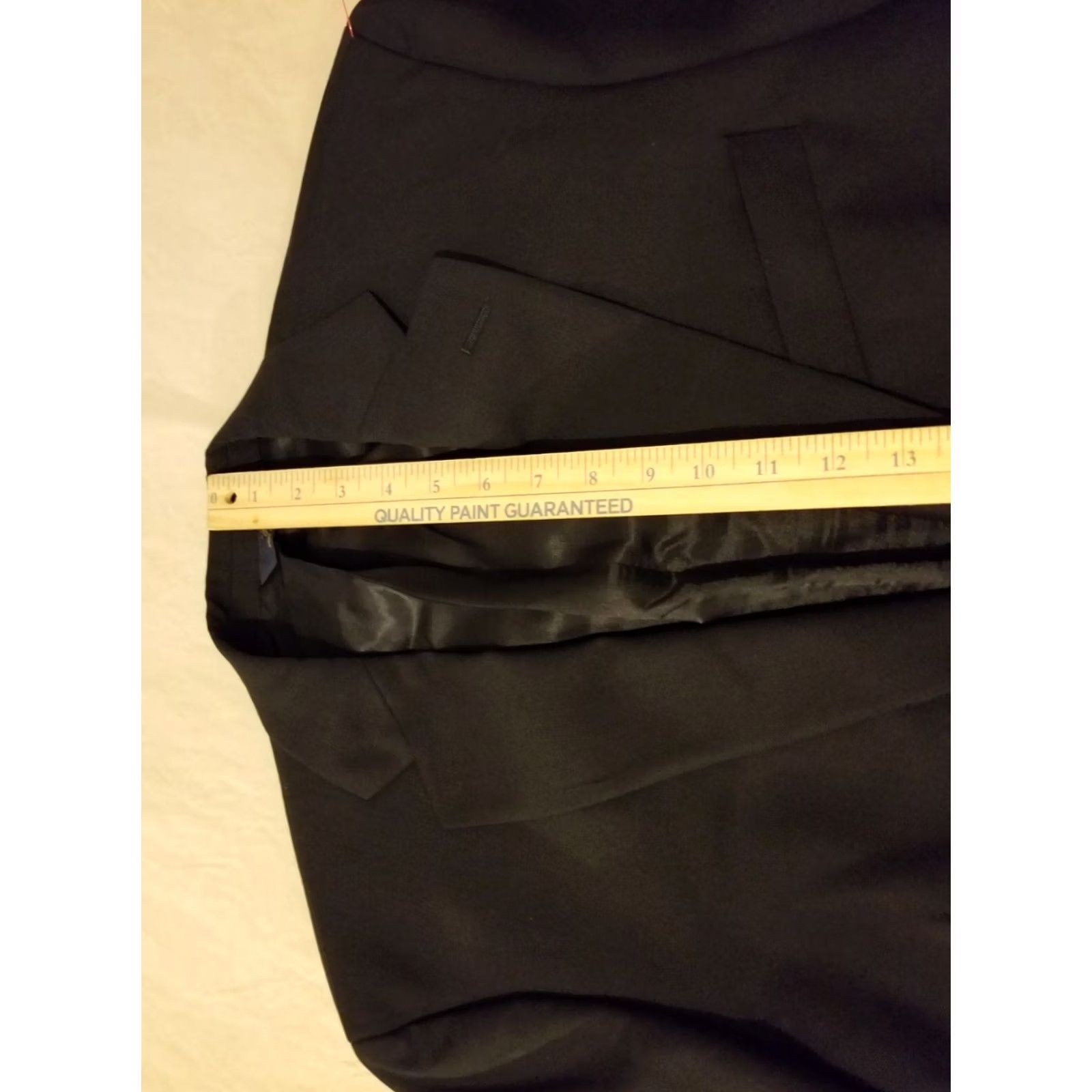 Brooks Brothers VINTAGE Brooks Brothers Wool Blazer 3-in-1 Jacket Mens Blazer Black 43R Wool Size 46R - 4 Thumbnail