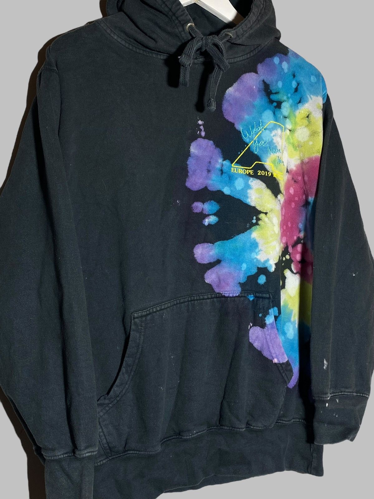 Travis Scott 🔥 TRAVIS SCOTT ASTROWORLD TOUR 2019 HOODIE PSYCHEDELIC PRINT Size US M / EU 48-50 / 2 - 3 Thumbnail