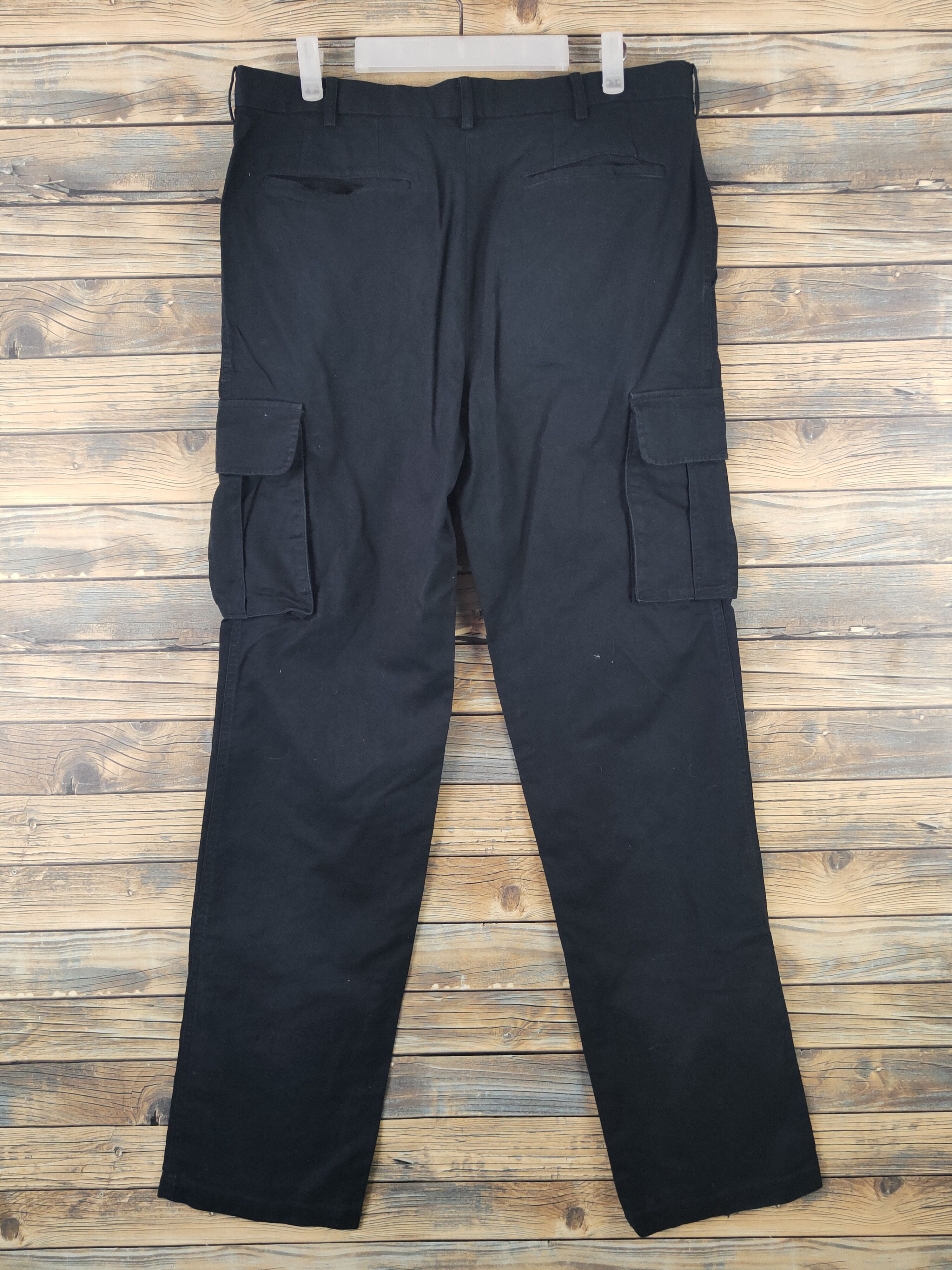 Japanese Brand DL Prendre Black Multipocket Tactical Cargo Pants #744 Size US 34 / EU 50 - 7 Thumbnail