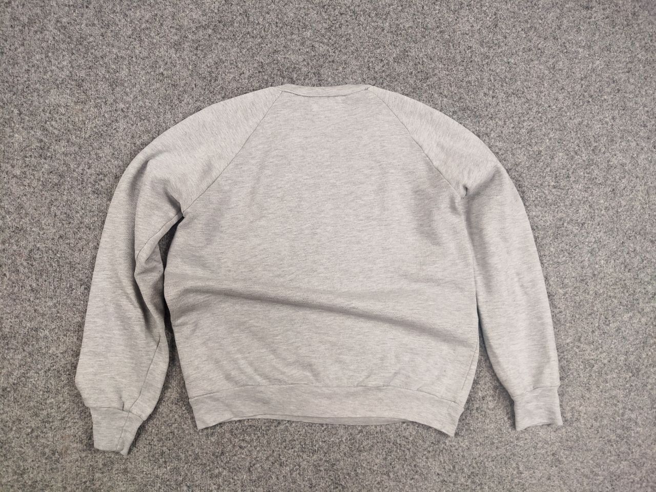 American Apparel American Apparel Vintage Blank Gray Crew Chek Sweatshirt Size US S / EU 44-46 / 1 - 11 Thumbnail