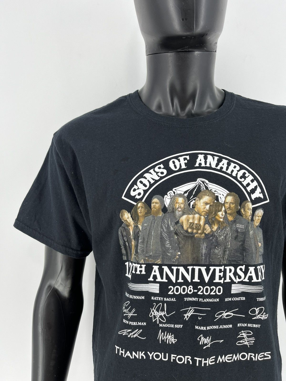 Band Tees × Vintage SONG OF ANARCHY 13th 2008-2020 THANK YOU FOR THE MEMORIES Size US L / EU 52-54 / 3 - 6 Thumbnail