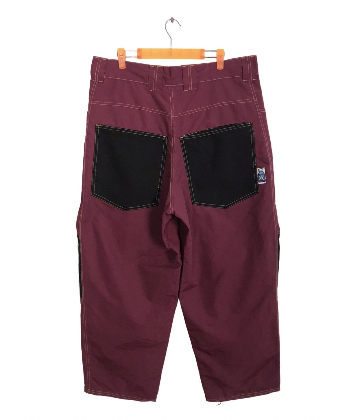 Vintage Eight Ball Made In Usa Pant Trouser Double Knee Size 36 Size US 36 / EU 52 - 2 Thumbnail