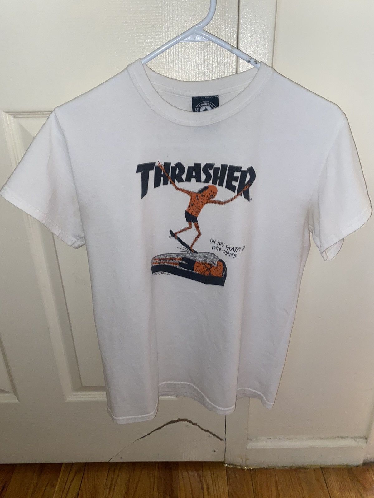 Thrasher × Vintage Vintage Thrasher t shirts (sz-Small) 100% Authentic Size US S / EU 44-46 / 1 - 1 Thumbnail