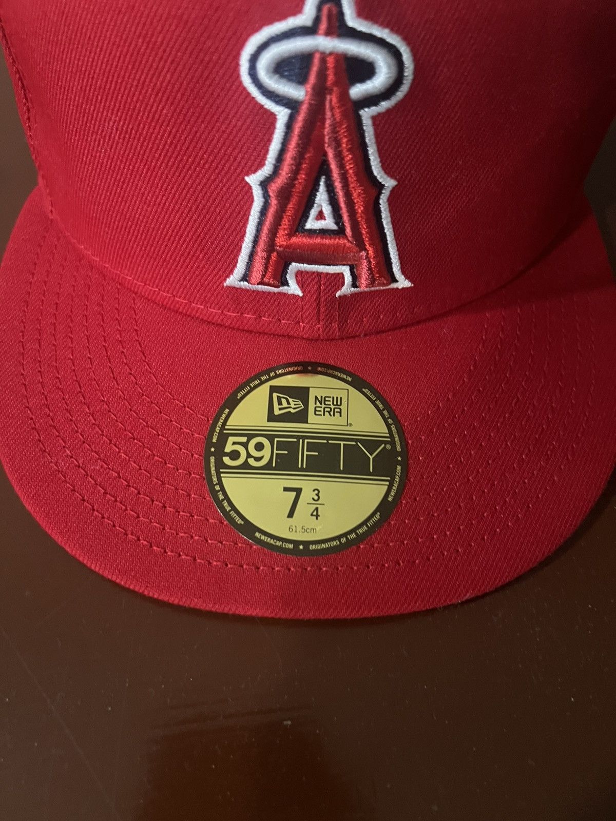 Vintage LOS ANGELES ANGELS NEW ERA 2010 ALL STAR GAME SIDE PATCH RED Size ONE SIZE - 3 Thumbnail