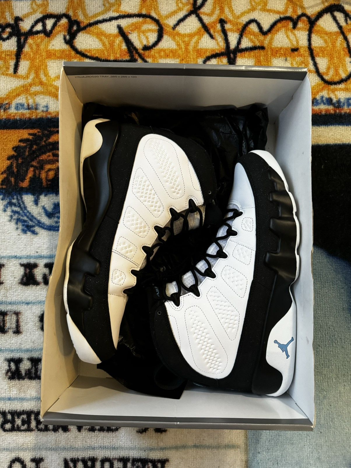 Jordan Brand JORDAN 9 UNC BLUE Size US 10 / EU 43 - 7 Thumbnail