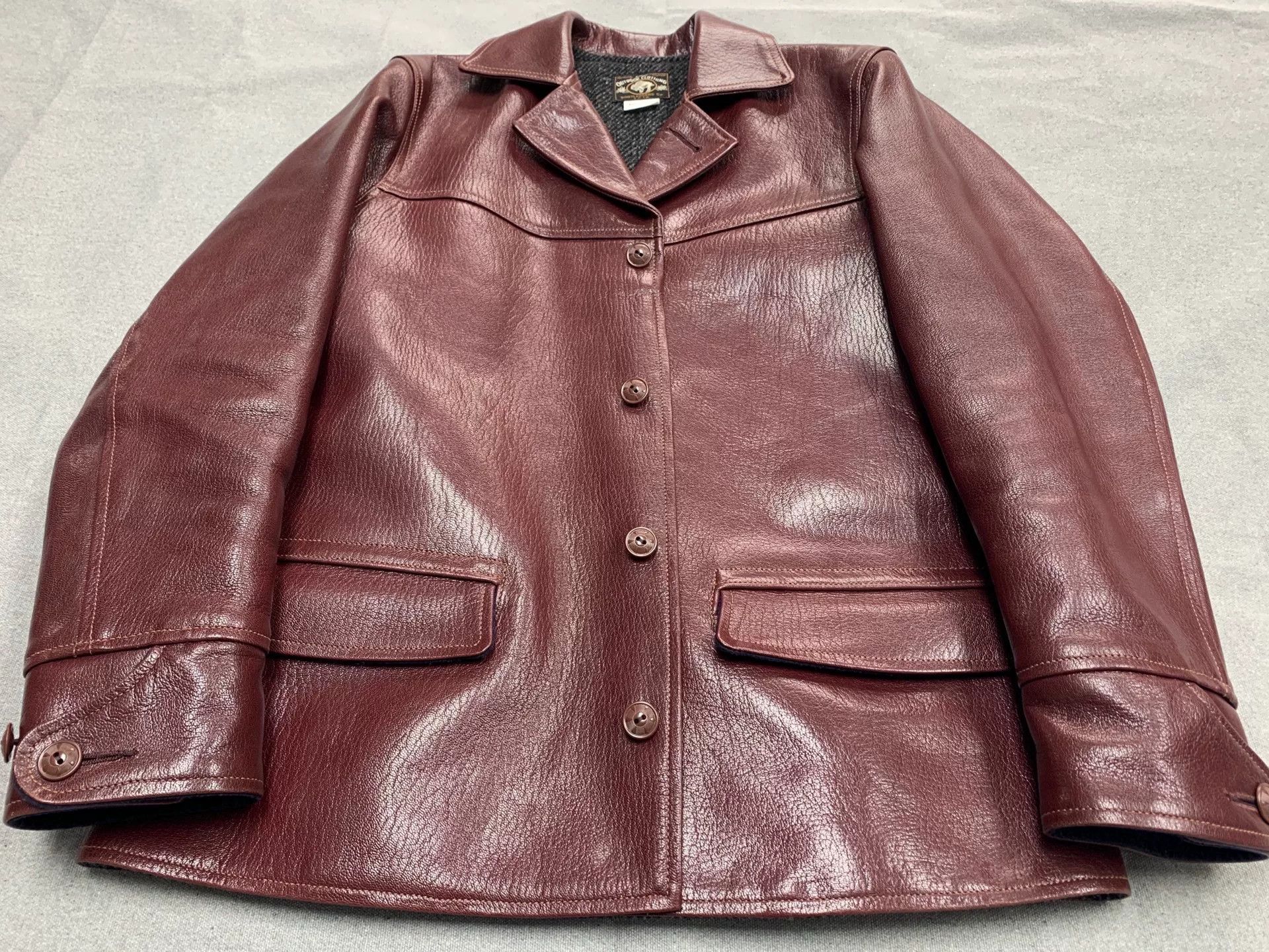 Freewheelers Freewheelers Leather Jacket with Wool Lining Size XS / US 0-2 / IT 36-38 - 1 Thumbnail