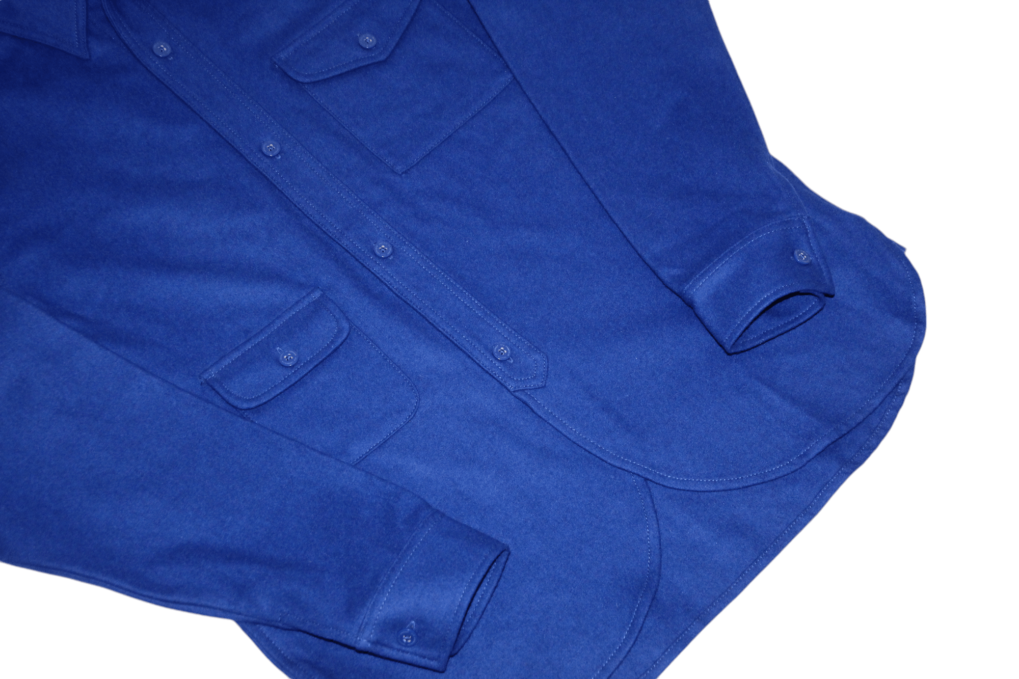 Han Kjobenhavn Han Kjobenhavn blue wool blend overshirt Size US M / EU 48-50 / 2 - 7 Thumbnail