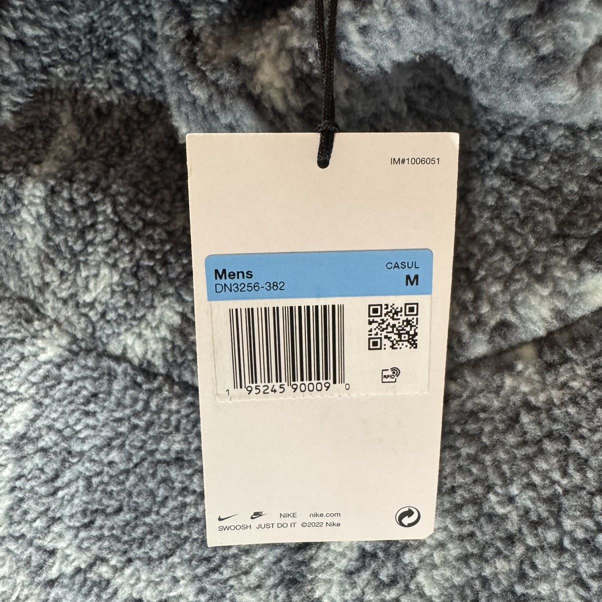 Nike ACG × Supreme Supreme X NIKE ACG Fleece Pullover Blue Snakeskin Size M Size US M / EU 48-50 / 2 - 9 Thumbnail