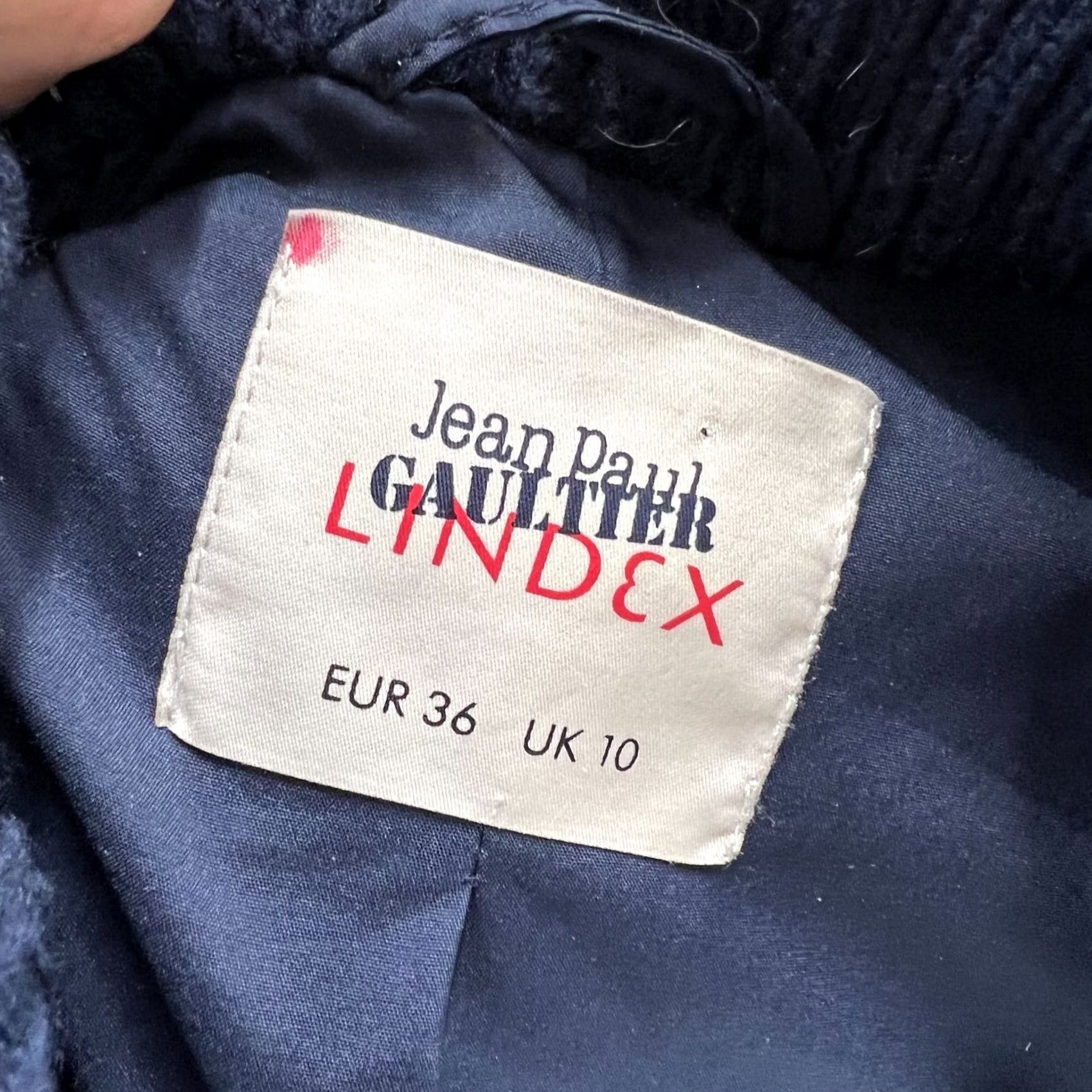 Jean Paul Gaultier Jean Paul Gaultier Lindex Jacket Peacoat Womens Size M Blue Coat Winter Vintage No Size 32" / US 10 / IT 46 - 6 Thumbnail