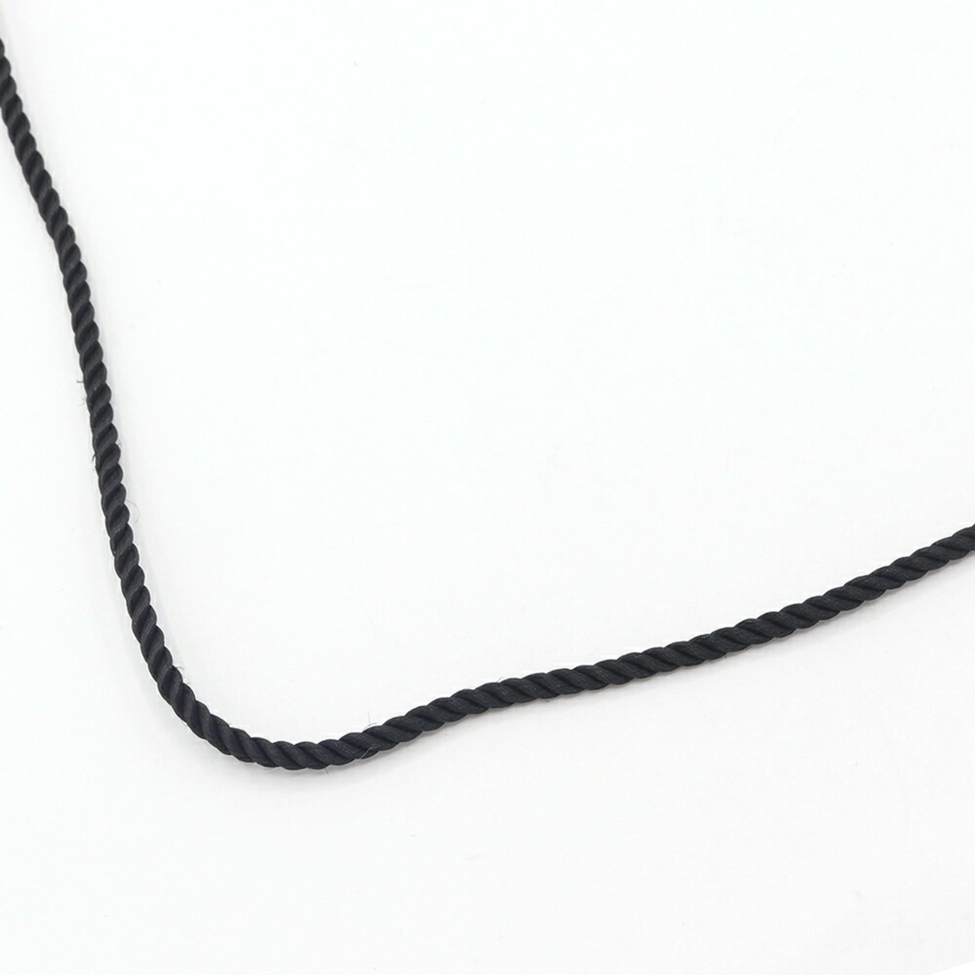Cartier Cartier Necklace, Cotton Cord, CORDOG40, Black, 750 WG, Choker, Women's/Men's, Size ONE SIZE - 1 Thumbnail