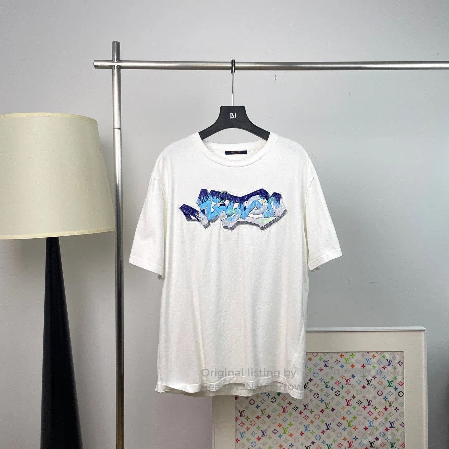 Louis Vuitton Louis Vuitton Colorful Graffiti Embroidery T-Shirt. Size US XL / EU 56 / 4 - 1 Thumbnail