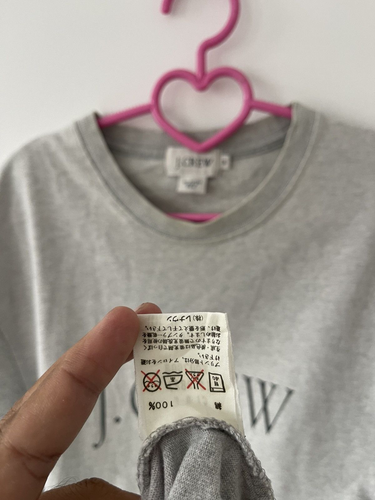 J.Crew Rare Vintage J CREW Reversed Mirror Spelling USA Made Size US M / EU 48-50 / 2 - 5 Thumbnail