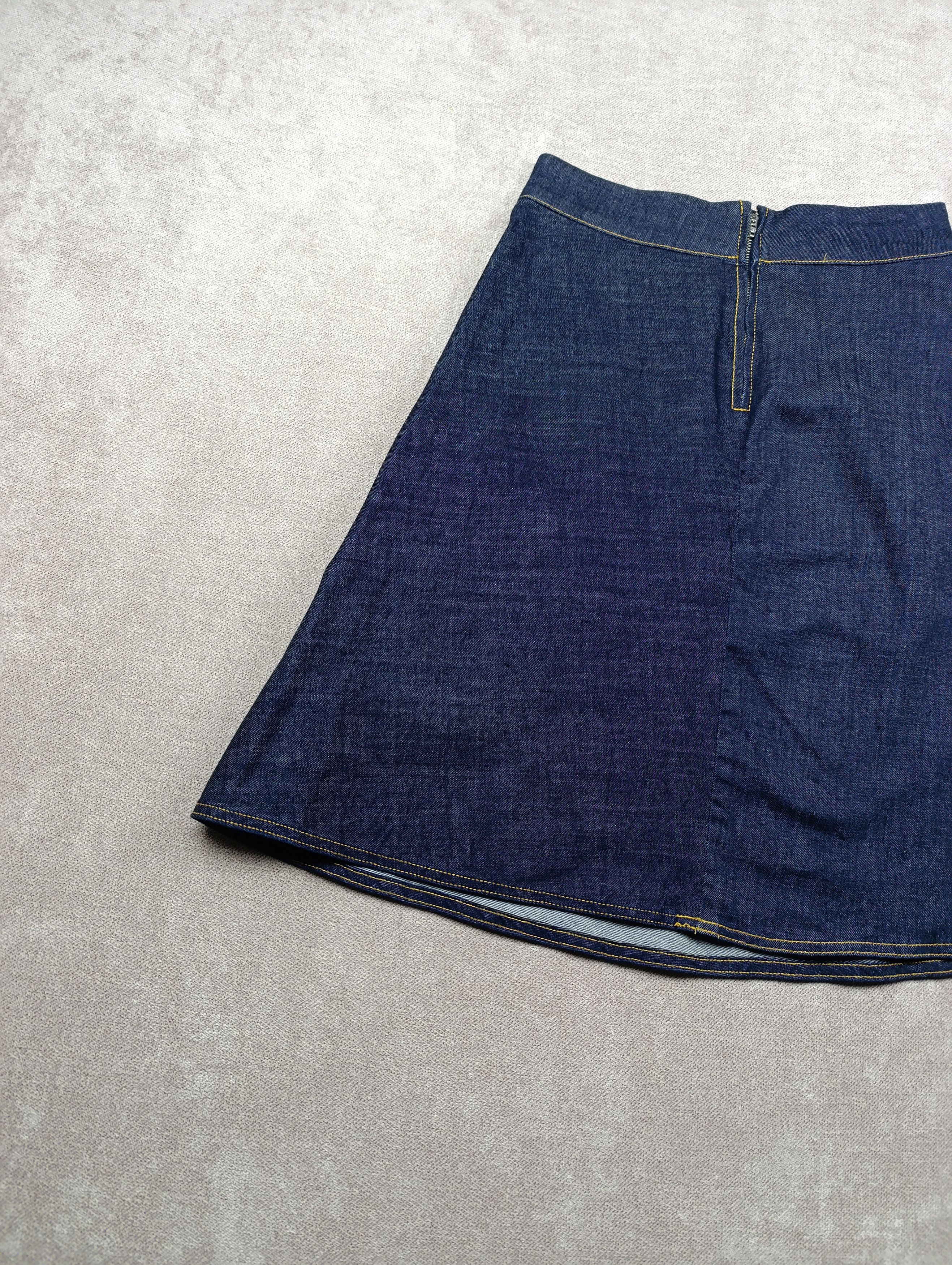 Mads Norgaard Women's Mads Norgaard Comfy Denim Stelly Stretch Skirt Size 26" / US 2 / IT 38 - 15 Thumbnail