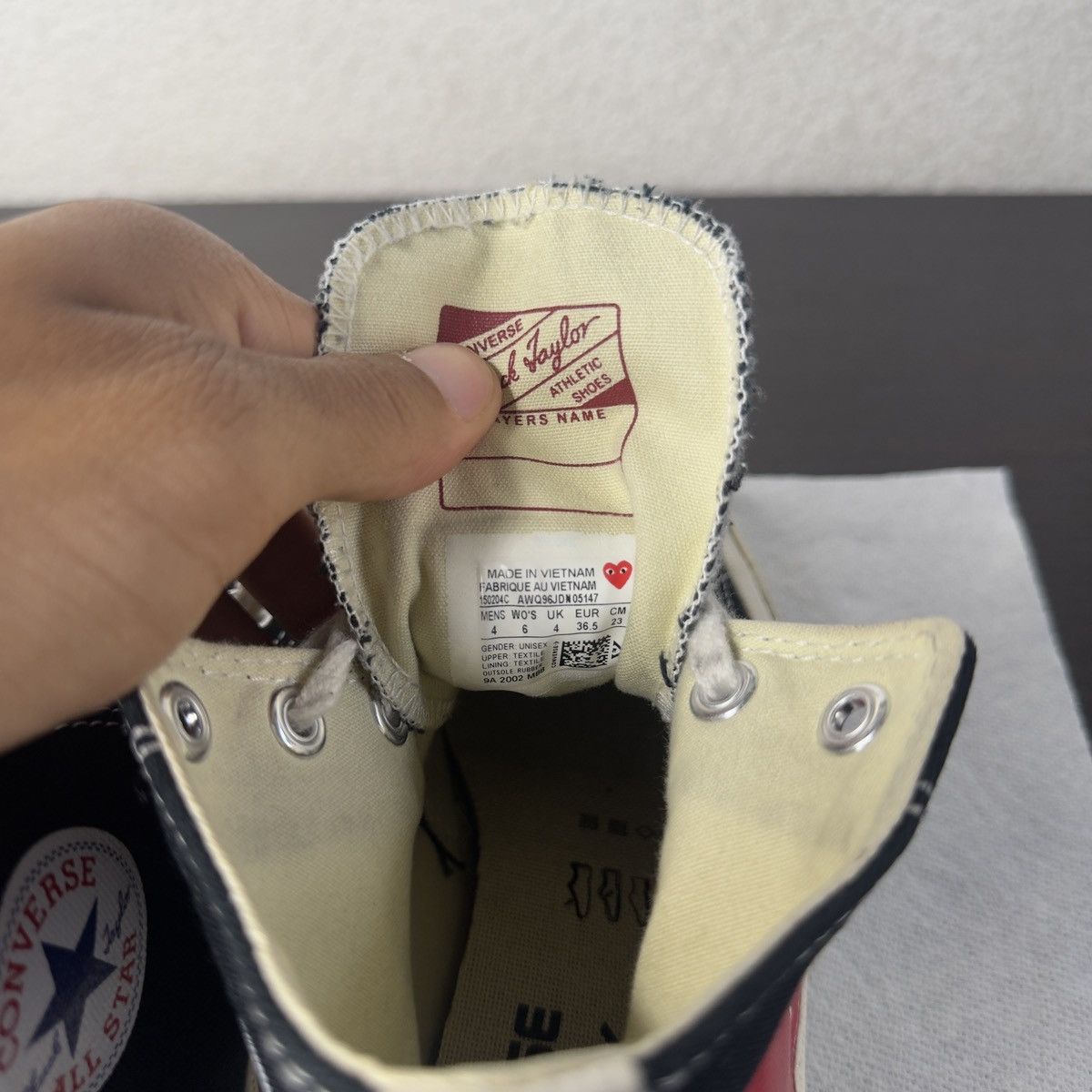 Comme des Garcons PLAY × Converse CONVERSE x COMME DES GARCON Size US 6 / IT 36 - 6 Thumbnail