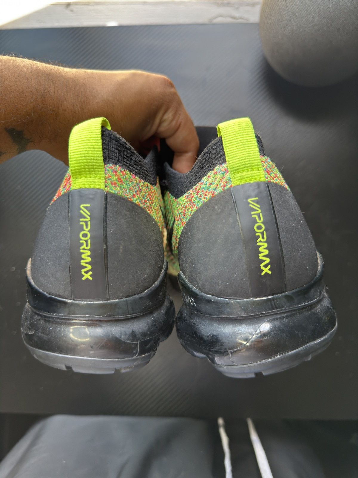 Nike Nike Vapor Max Flyknit 3 Multicolor Size US 11 / EU 44 - 5 Thumbnail
