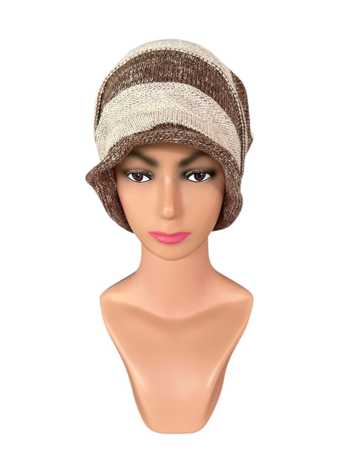 Japanese Brand × Kapital × Vintage Crochet Knitted Japanese style Beanie Hats Size ONE SIZE - 5 Thumbnail