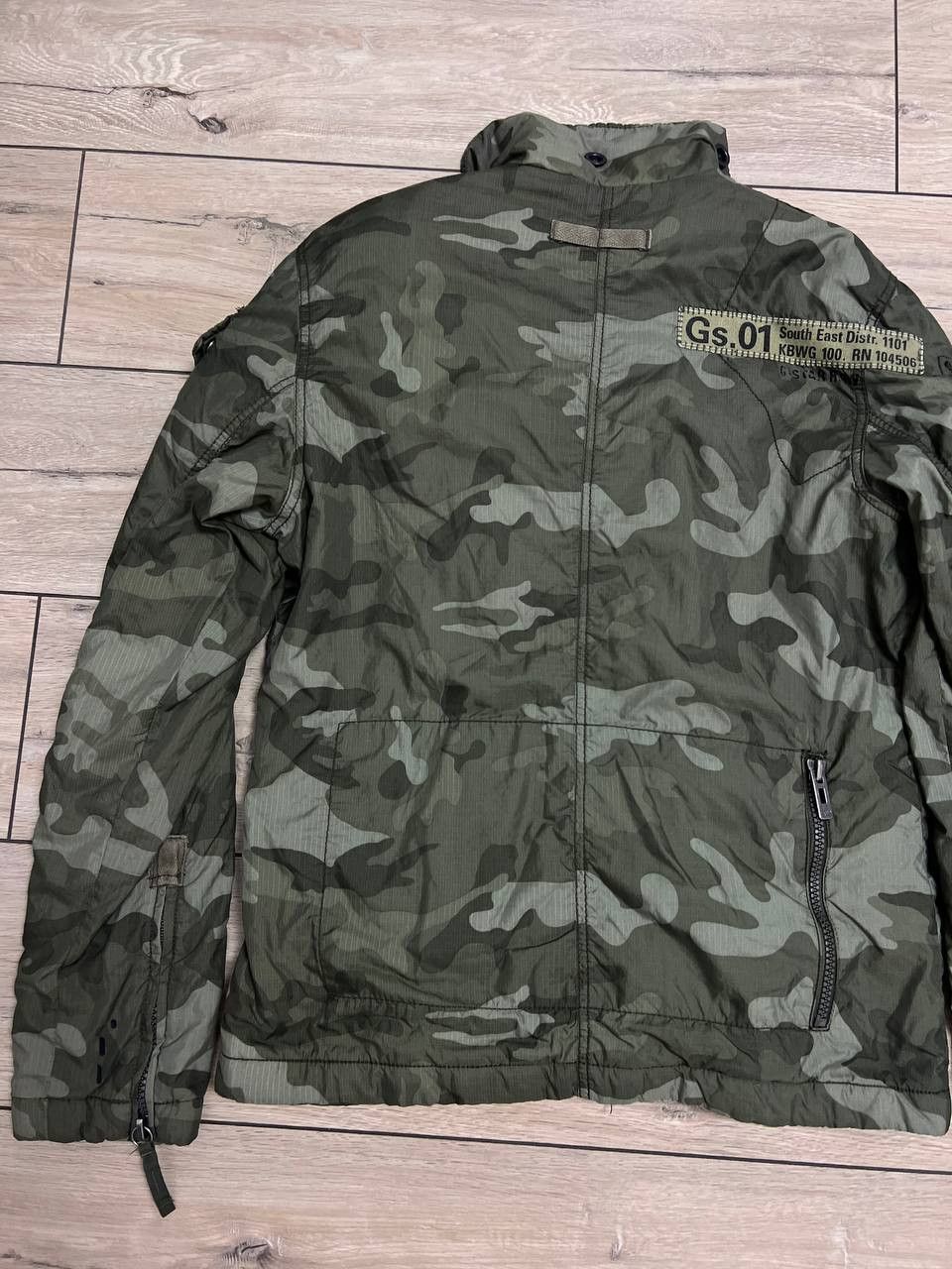 G-Star G-Star RAW Vintage Camo Military Khaki Insulated Jacket XL Size US XL / EU 56 / 4 - 5 Thumbnail