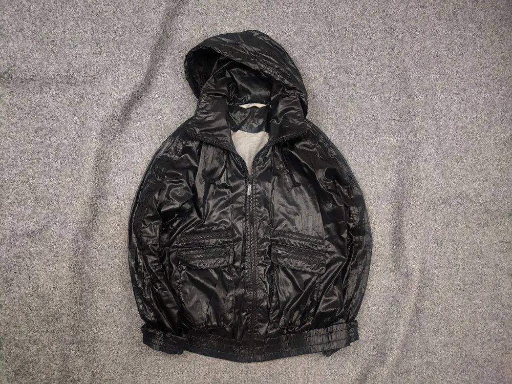 Adidas Adidas Vintage 00s all black Multi Pocket Bomber Jacket Y2K Size XS / US 0-2 / IT 36-38 - 1 Thumbnail