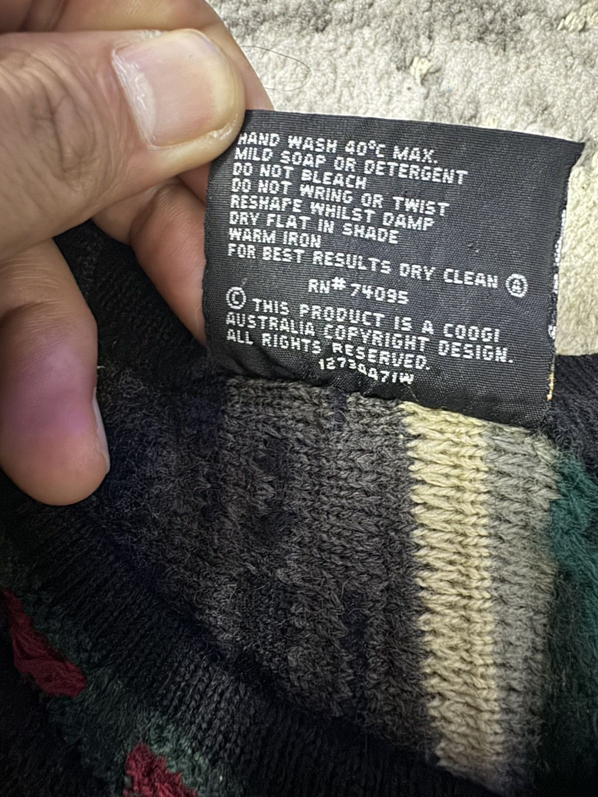 Coogi VINTAGE 90s COOGI 3D KNITWEAR SWEATER Size US M / EU 48-50 / 2 - 5 Thumbnail