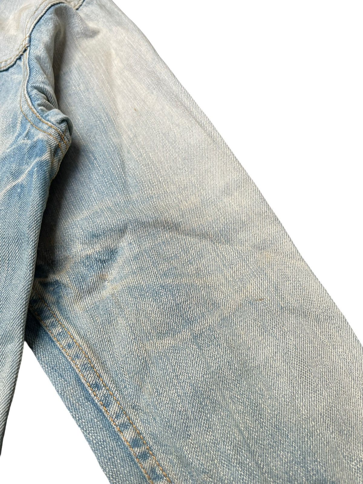 Designer Snidel Type II Faded Denim Jacket Size M / US 6-8 / IT 42-44 - 5 Thumbnail