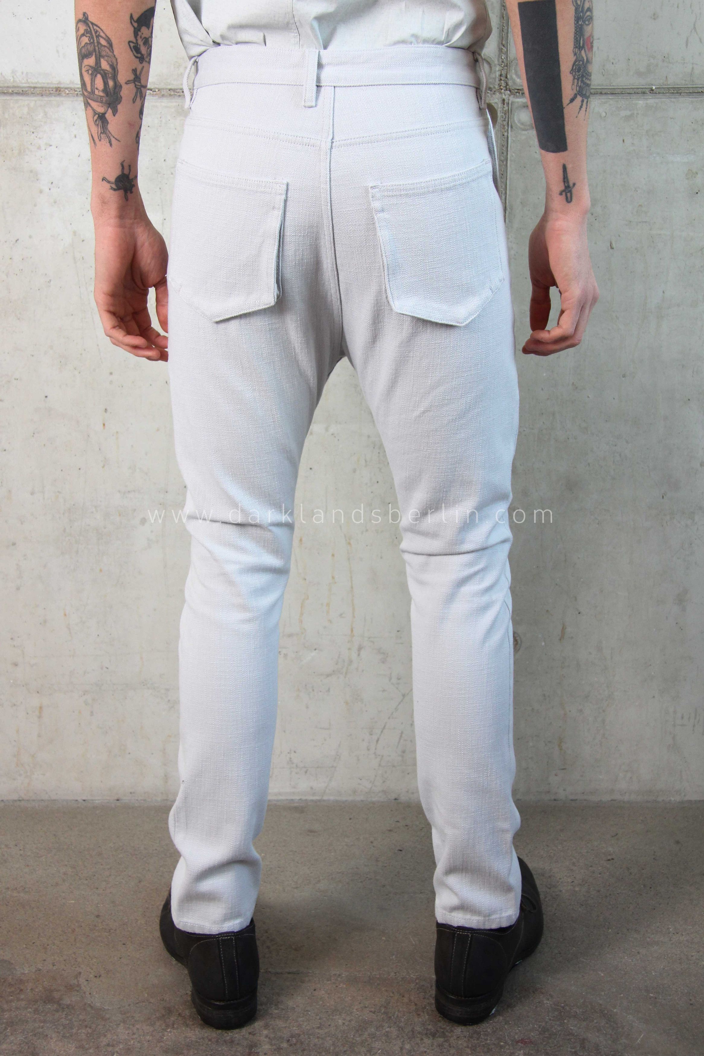 Deepti Deepti Light Grey Fosil Jeans Size 52 Size US 34 / EU 50 - 3 Thumbnail