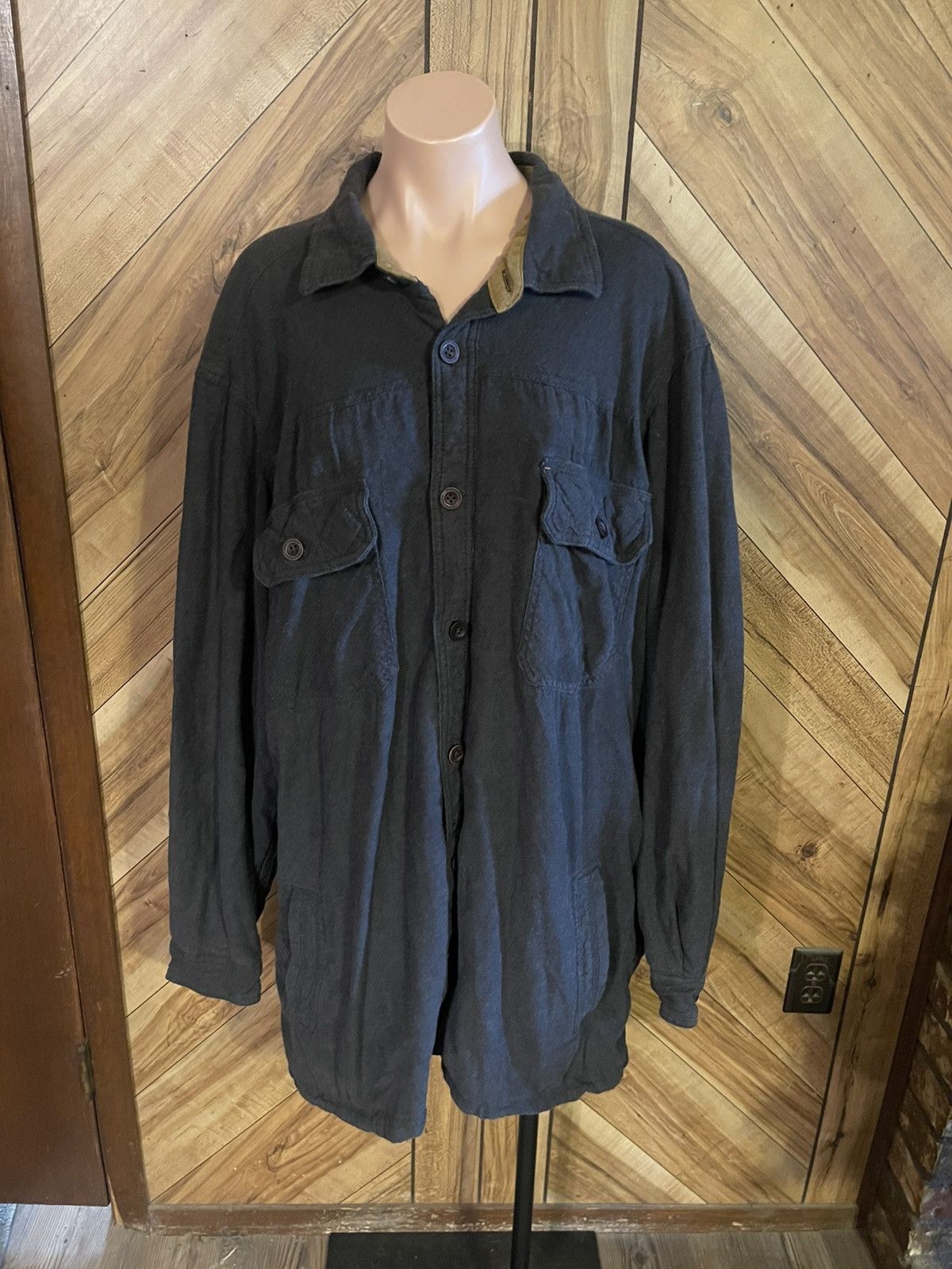 Northwest Territory Northwest Territory Men’s XXXLT Fleece Button Down Jacket Size US XXL / EU 58 / 5 - 2 Thumbnail