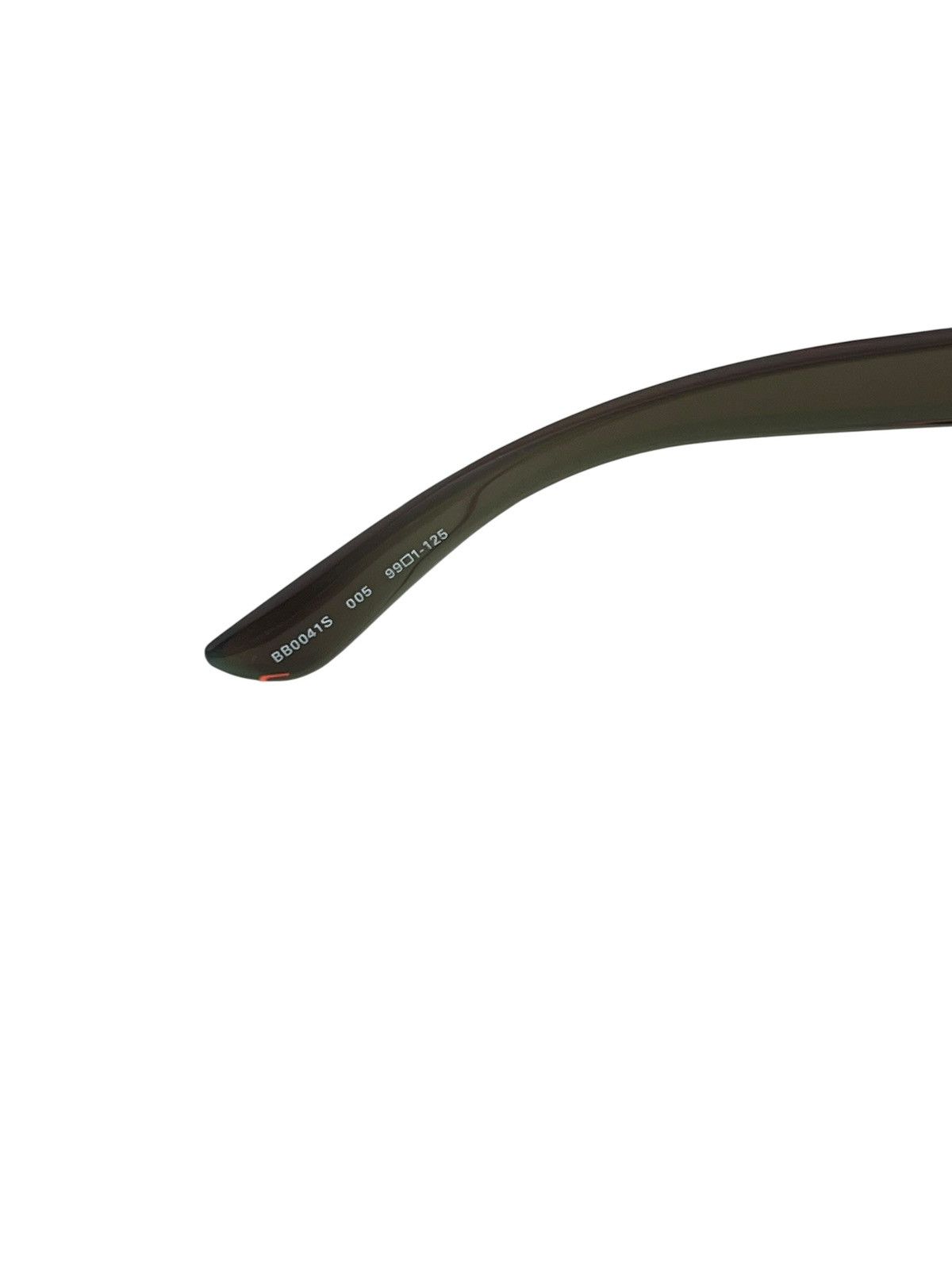 Balenciaga Balenciaga BB0041S Mono Wrap Sunglasses Iridescent Size ONE SIZE - 10 Thumbnail