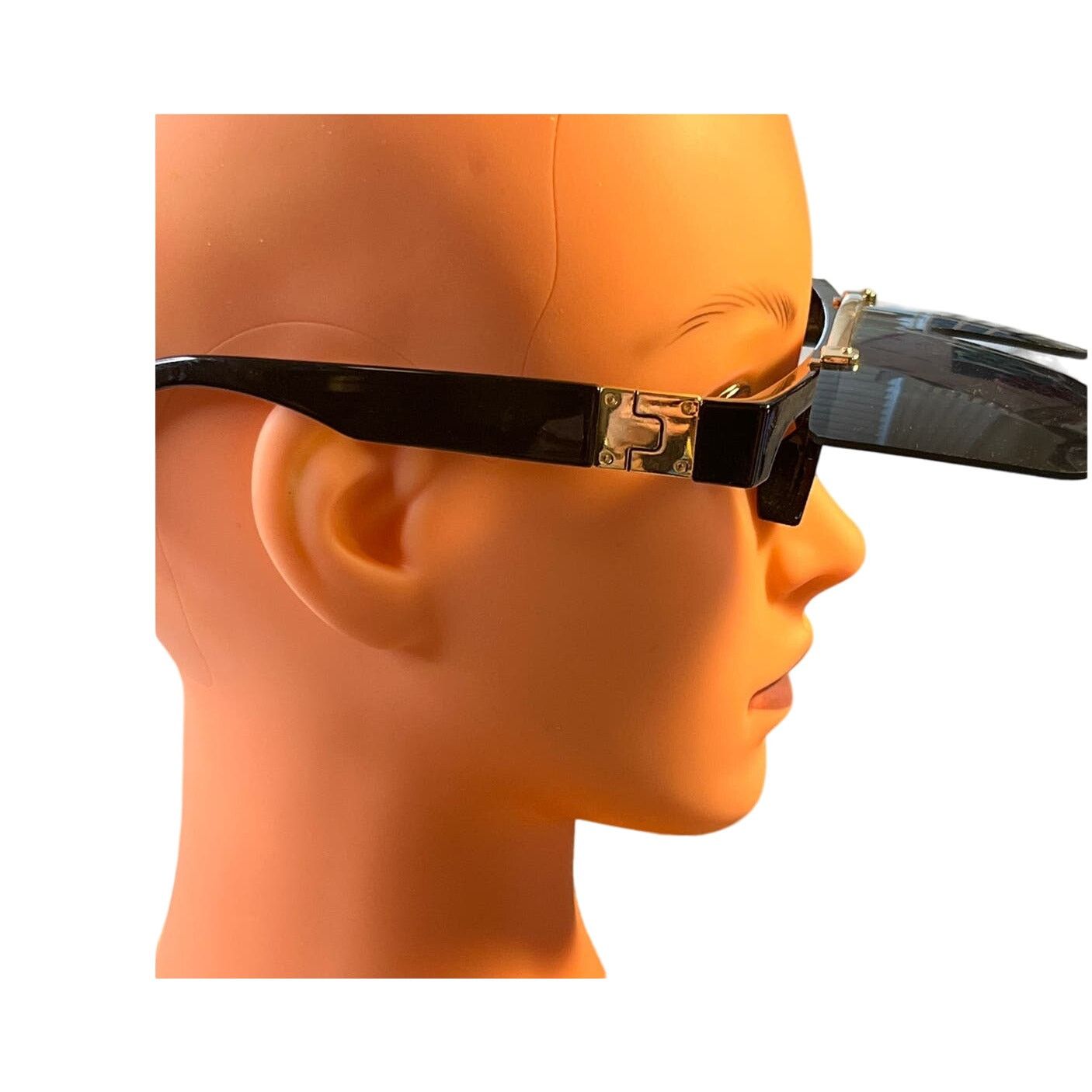 Other Zero UV Black Flip sunglasses with gold accents Size ONE SIZE - 3 Thumbnail