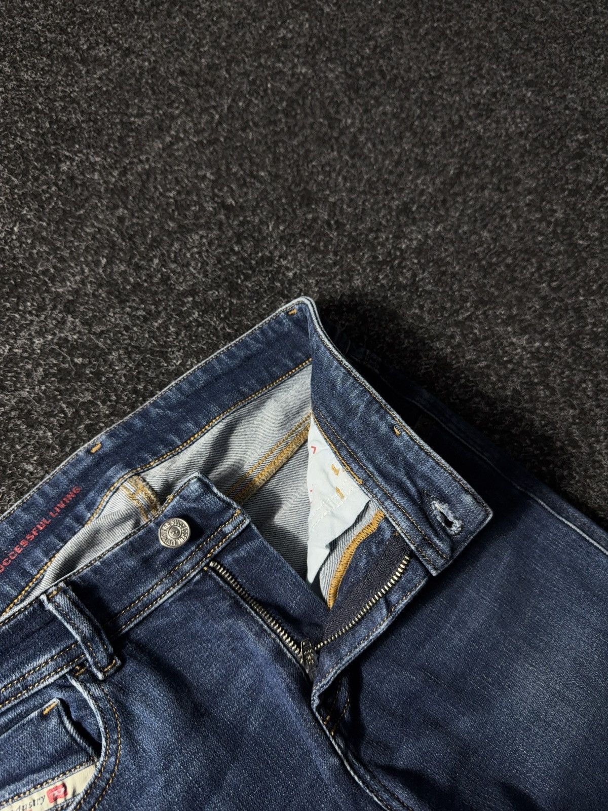 Diesel × Japanese Brand × Vintage Diesel Industry Skinny denim jeans y2k Japan style Size 28" / US 6 / IT 42 - 7 Thumbnail