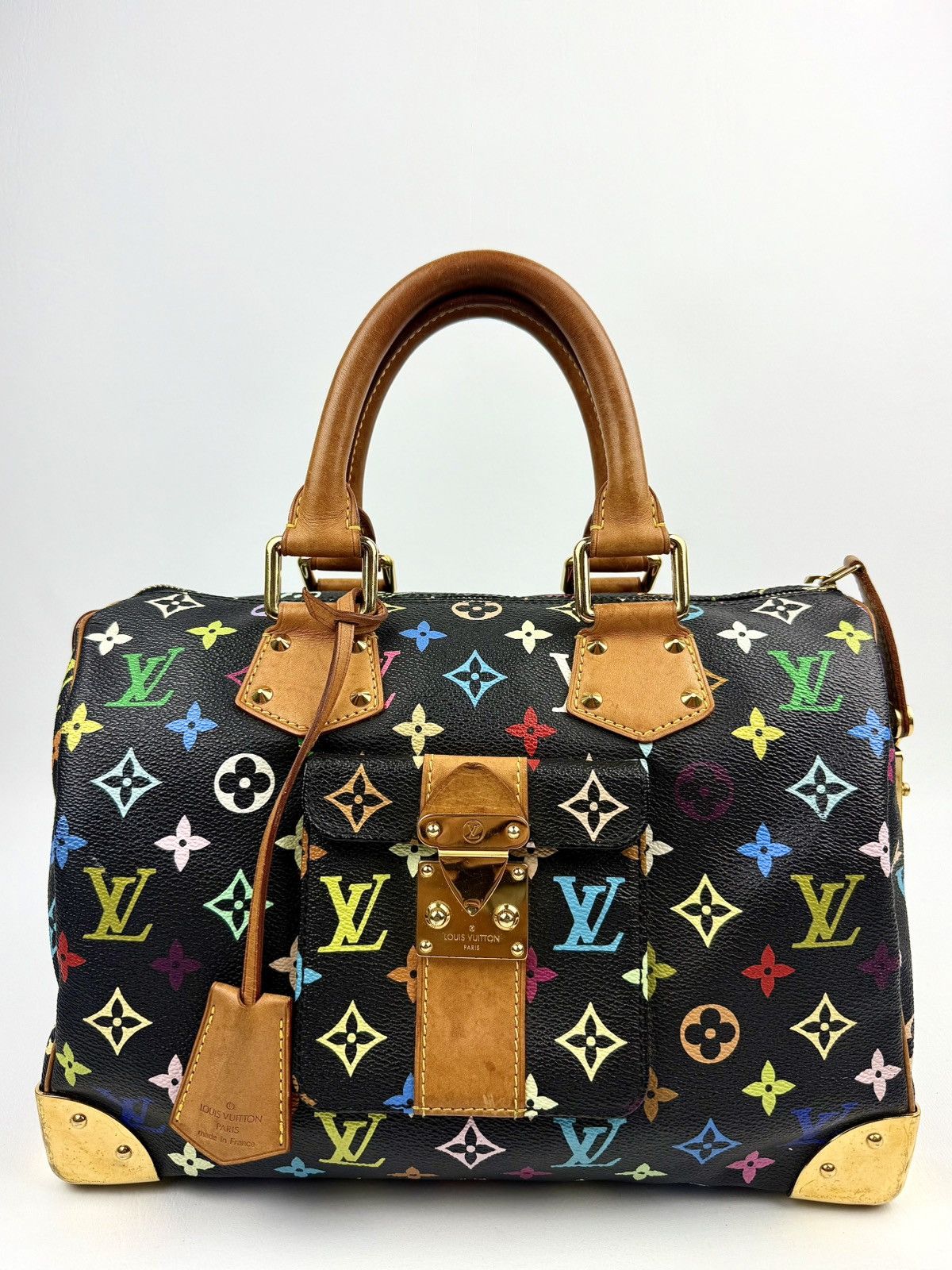 Louis Vuitton × Takashi Murakami Louis Vuitton - Murakami - 2003 - Multicolor - Speedy 30 Size ONE SIZE - 1 Thumbnail