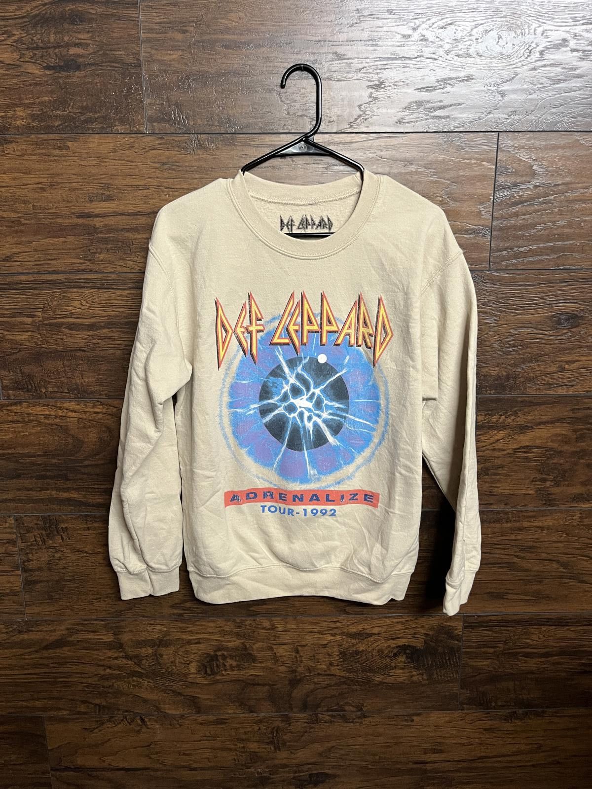 Designer Def Leppard Adrenalize Crew neck - Def Leppard Sweatshirt Size US S / EU 44-46 / 1 - 1 Thumbnail