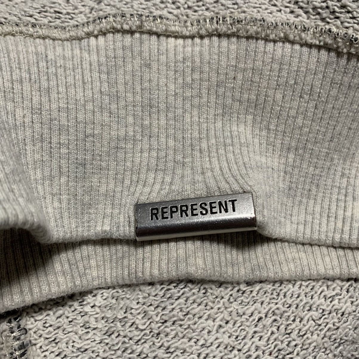 Represent Clo. Represent XS Blanks Grey Heavyweight Crewneck Sweatshirt Size US XS / EU 42 / 0 - 7 Thumbnail