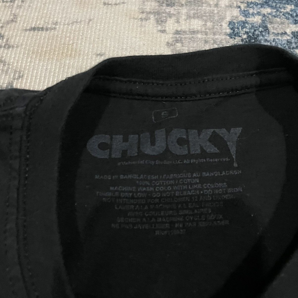 Vintage Chucky Movie Graphic T-shirt Men Black Short Sleeve Size US S / EU 44-46 / 1 - 5 Thumbnail