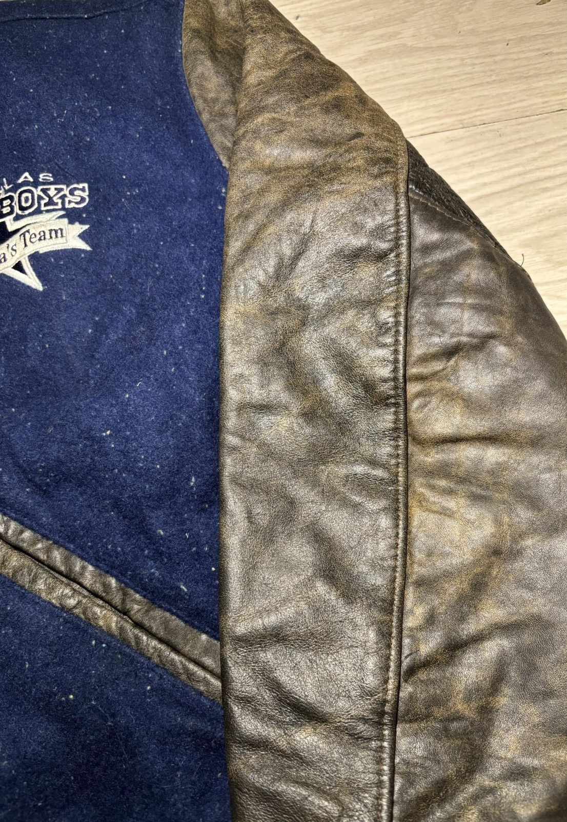 Delong Vintage Dallas Cowboys Jacket – NFL | Size L y2k Size US L / EU 52-54 / 3 - 4 Thumbnail
