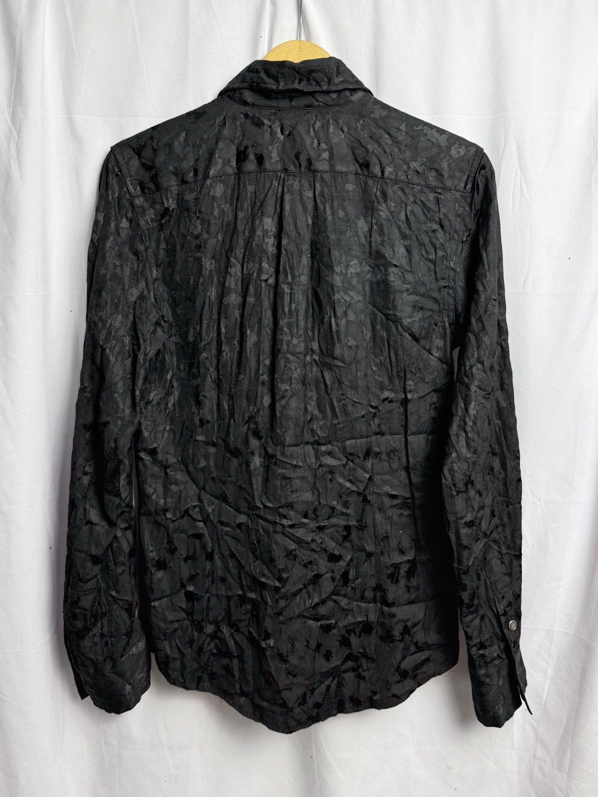 14th Addiction × If Six Was Nine × Japanese Brand 14thaddiction Xfrm Waxed Button Long Shirt Size US M / EU 48-50 / 2 - 2 Thumbnail