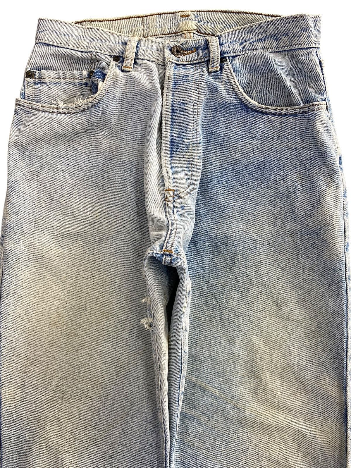 Japanese Brand Liberto Acid Light Wash Style Straight Leg Jeans Size US 28 / EU 44 - 2 Thumbnail