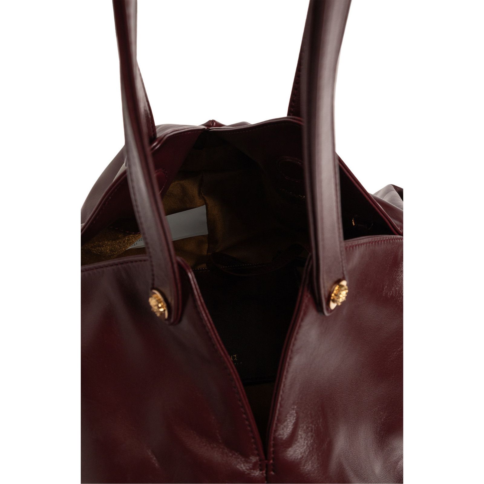 Versace VERSACE Protea Burgundy Leather Shoulder Bag New & Authentic Size ONE SIZE - 4 Thumbnail