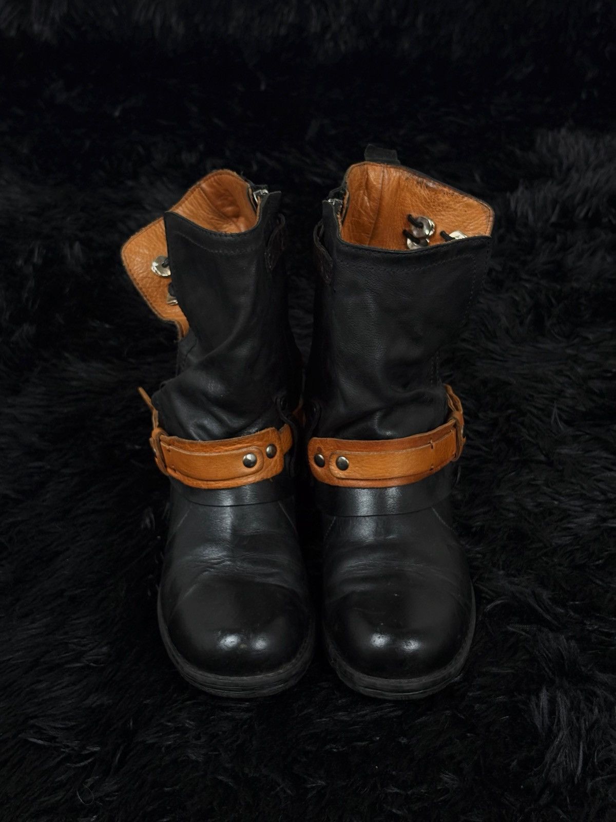 A.S.98 A.S.98 Style Avant Garde Archive Ankle Leather Boots Size US 8 / IT 38 - 9 Thumbnail