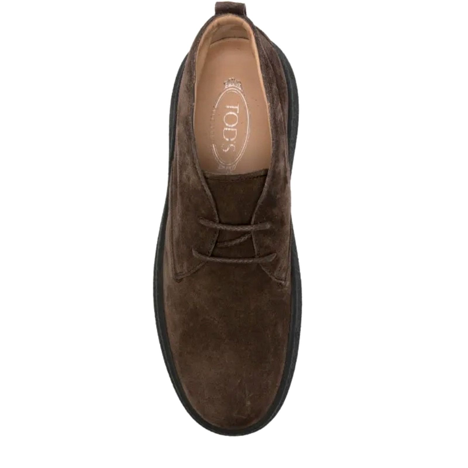 Tod's TODS Men Boots - Brown Suede Lace-Up Boot UK 6.5 / US 7.5 Size US 7 / EU 40 - 4 Thumbnail