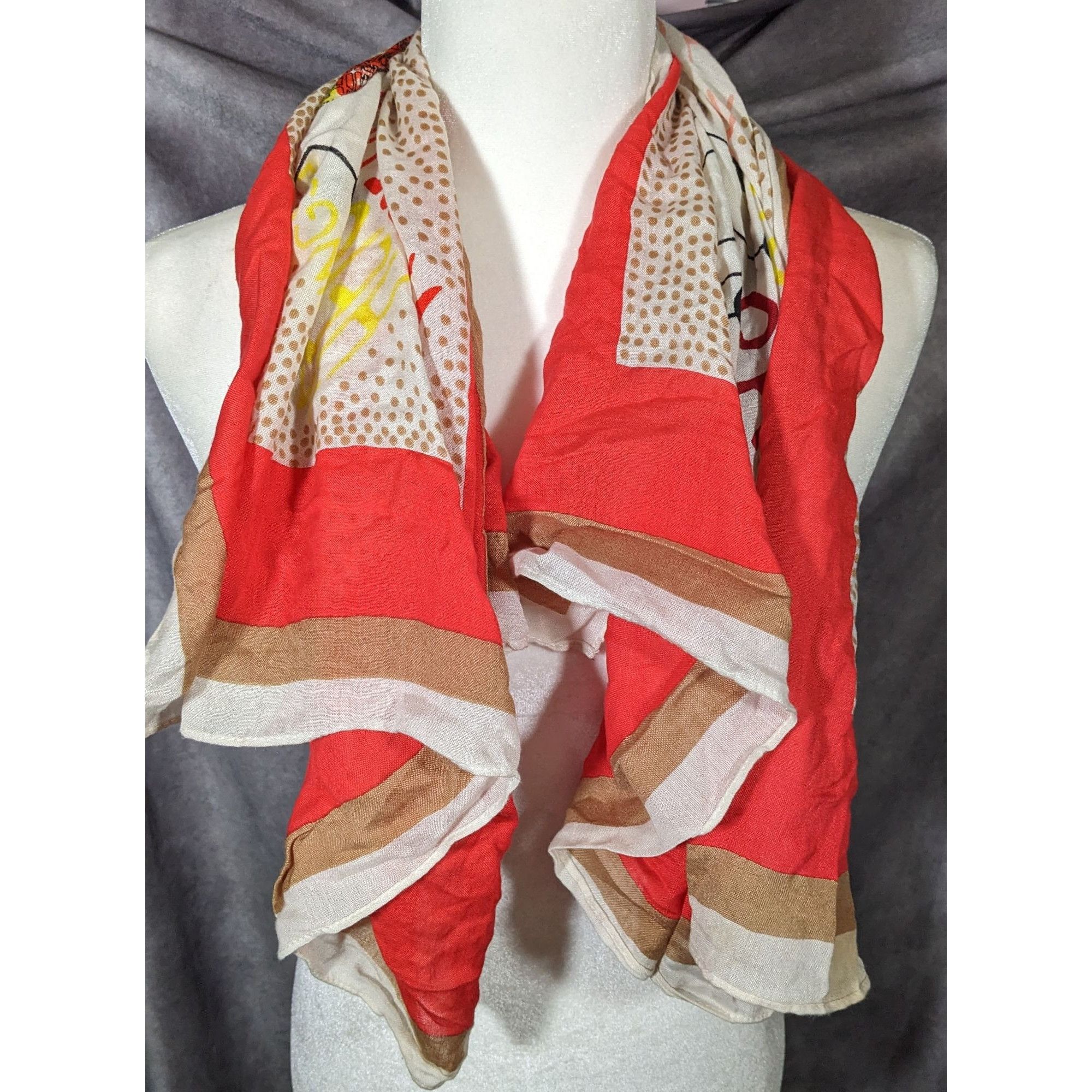 Madewell Madewell New York Map Printed Scarf/Shawl Size ONE SIZE - 9 Thumbnail