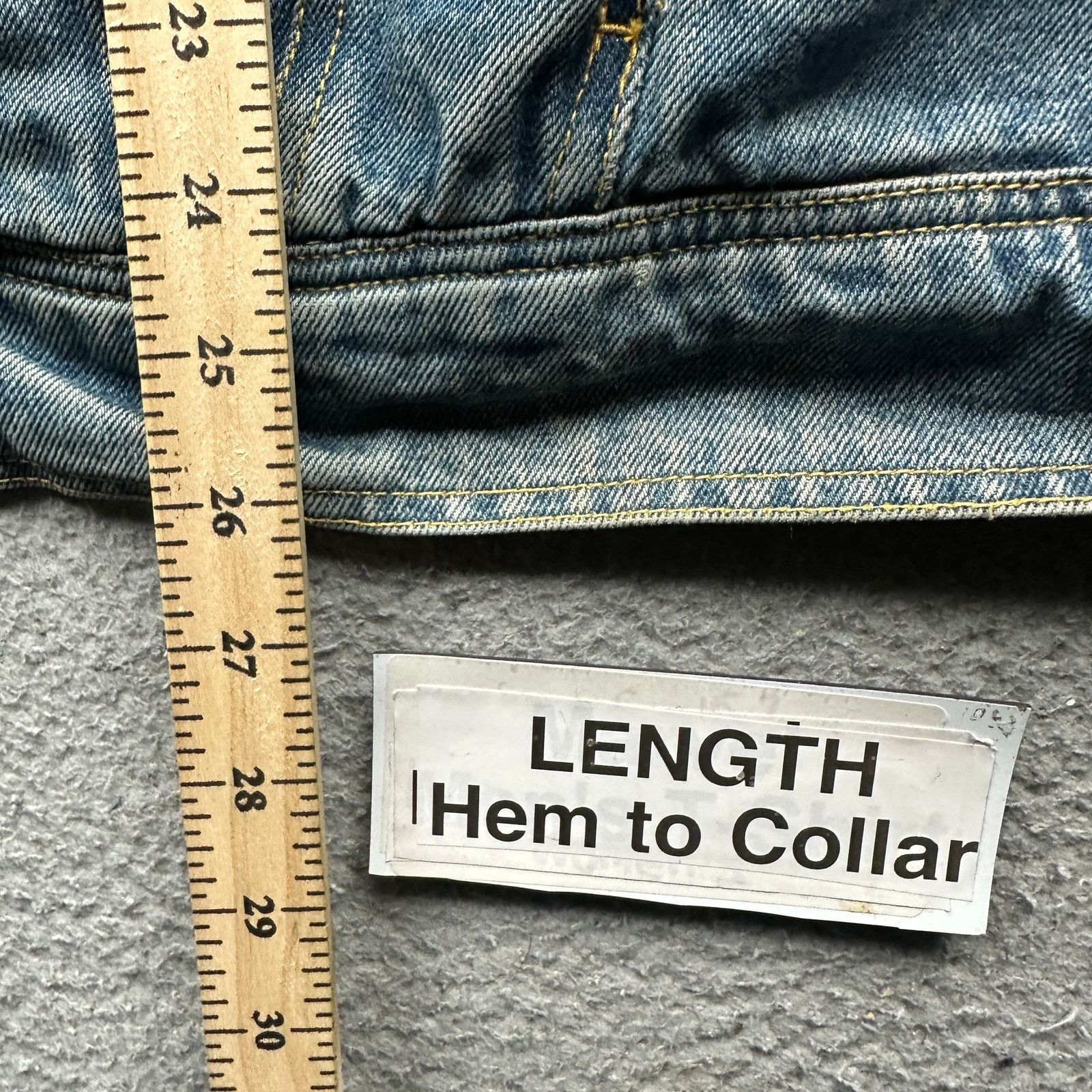 Other Vintage 90s Komitor Denim Trucker Jacket Womens XL Daks Size XL / US 12-14 / IT 48-50 - 5 Thumbnail