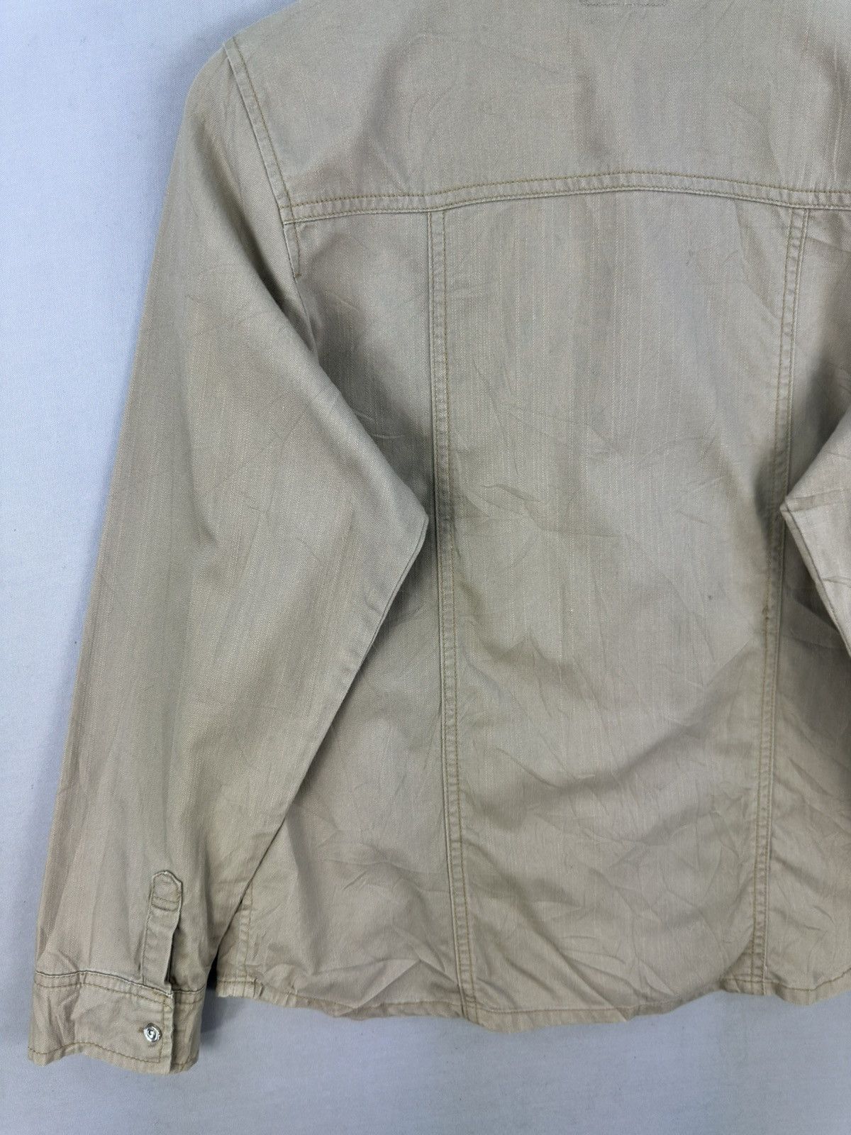 Michiko Koshino London Michiko London Jeans Flannel Work Shirt Size M / US 6-8 / IT 42-44 - 6 Thumbnail