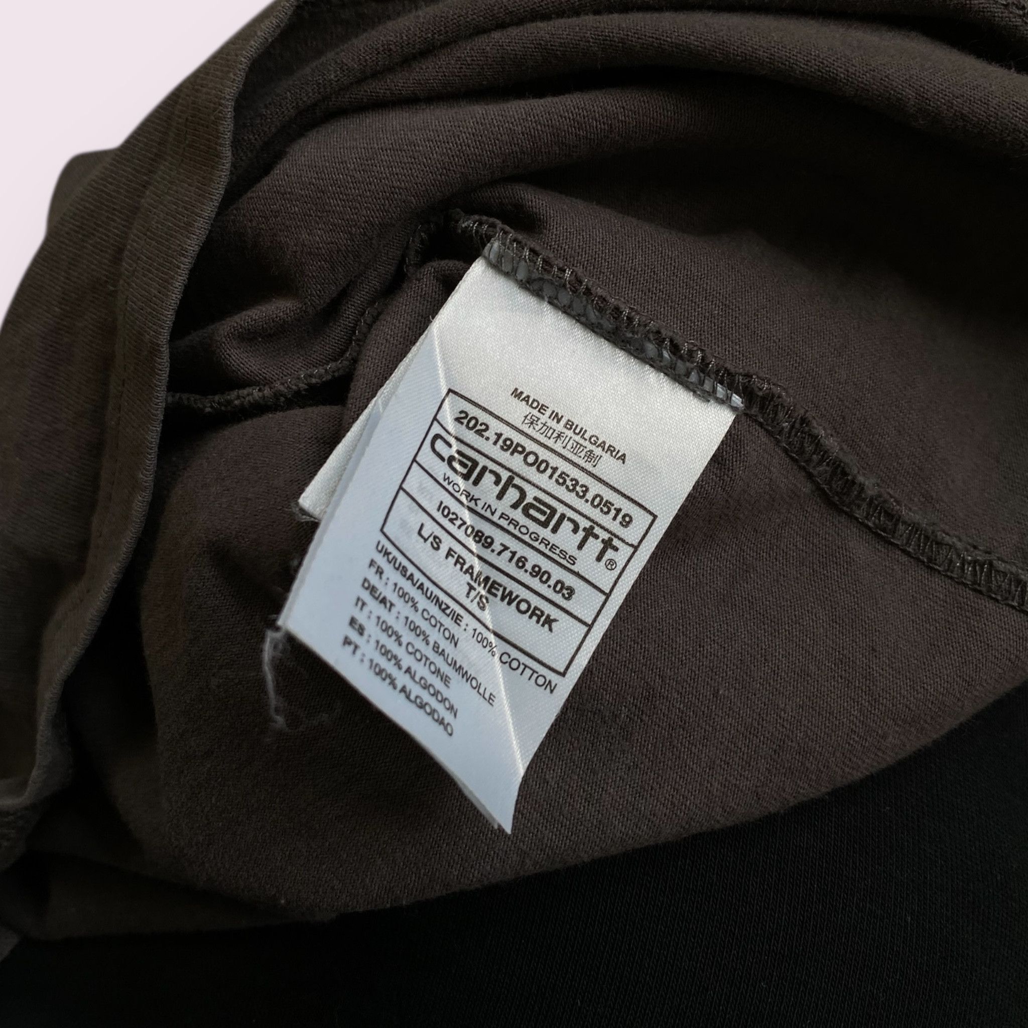 Carhartt Wip × Vintage Carhartt WIP Framework Graphic Long Sleeve Shirt Tech Grid Size US XS / EU 42 / 0 - 5 Thumbnail
