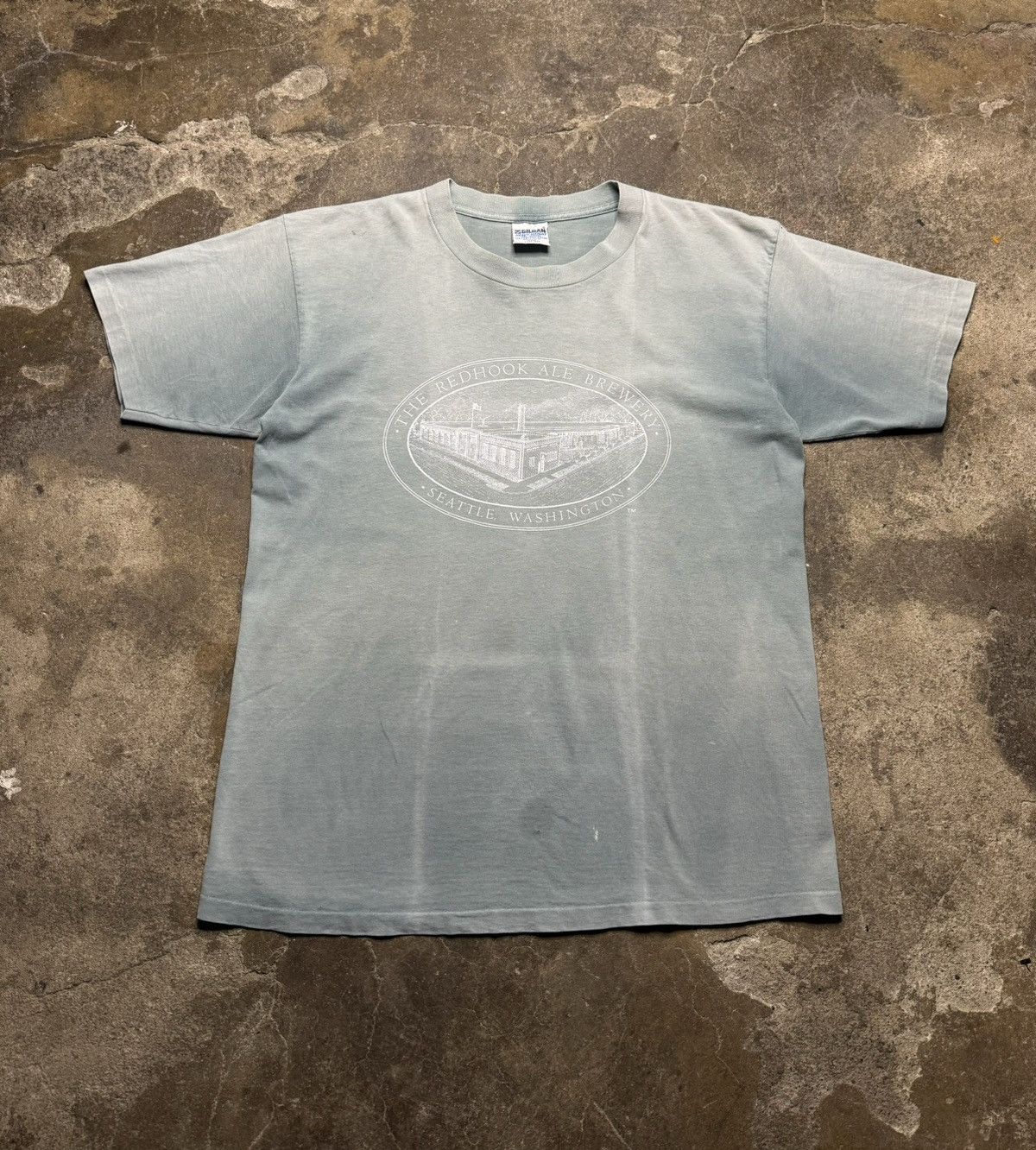 00s faded sage tee