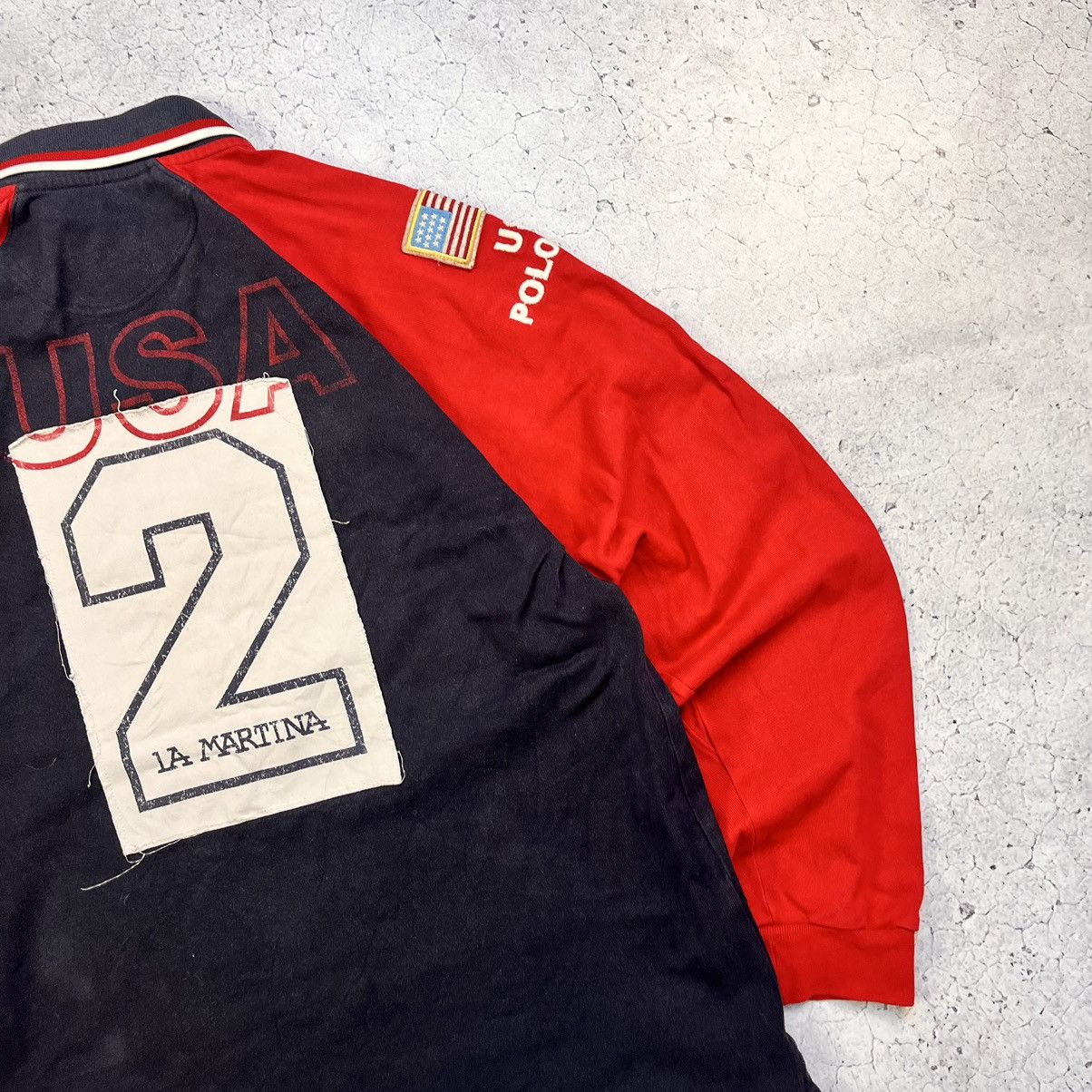 La Martina × Polo Ralph Lauren × Vintage Vintage La Martina Long Sleeve USA Chief Keef Style Size US XL / EU 56 / 4 - 11 Thumbnail
