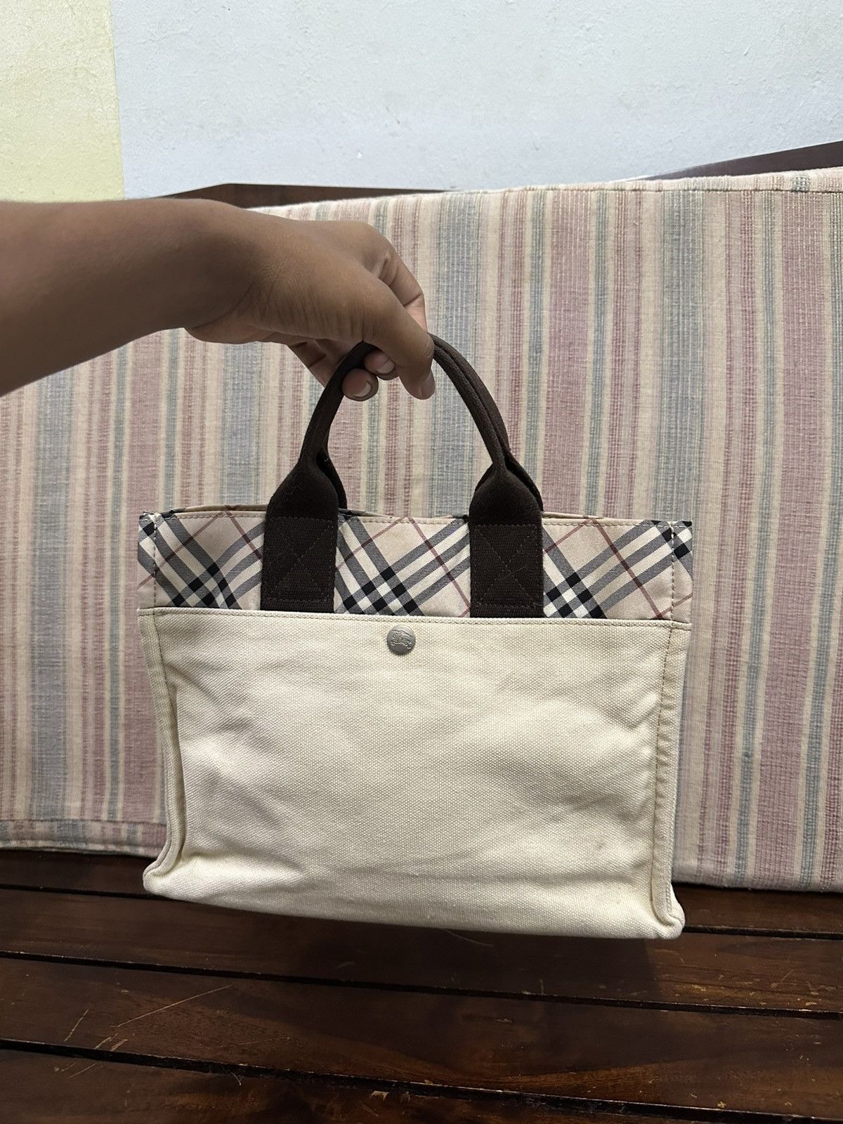 Burberry Blue Label Mini Tote Bag