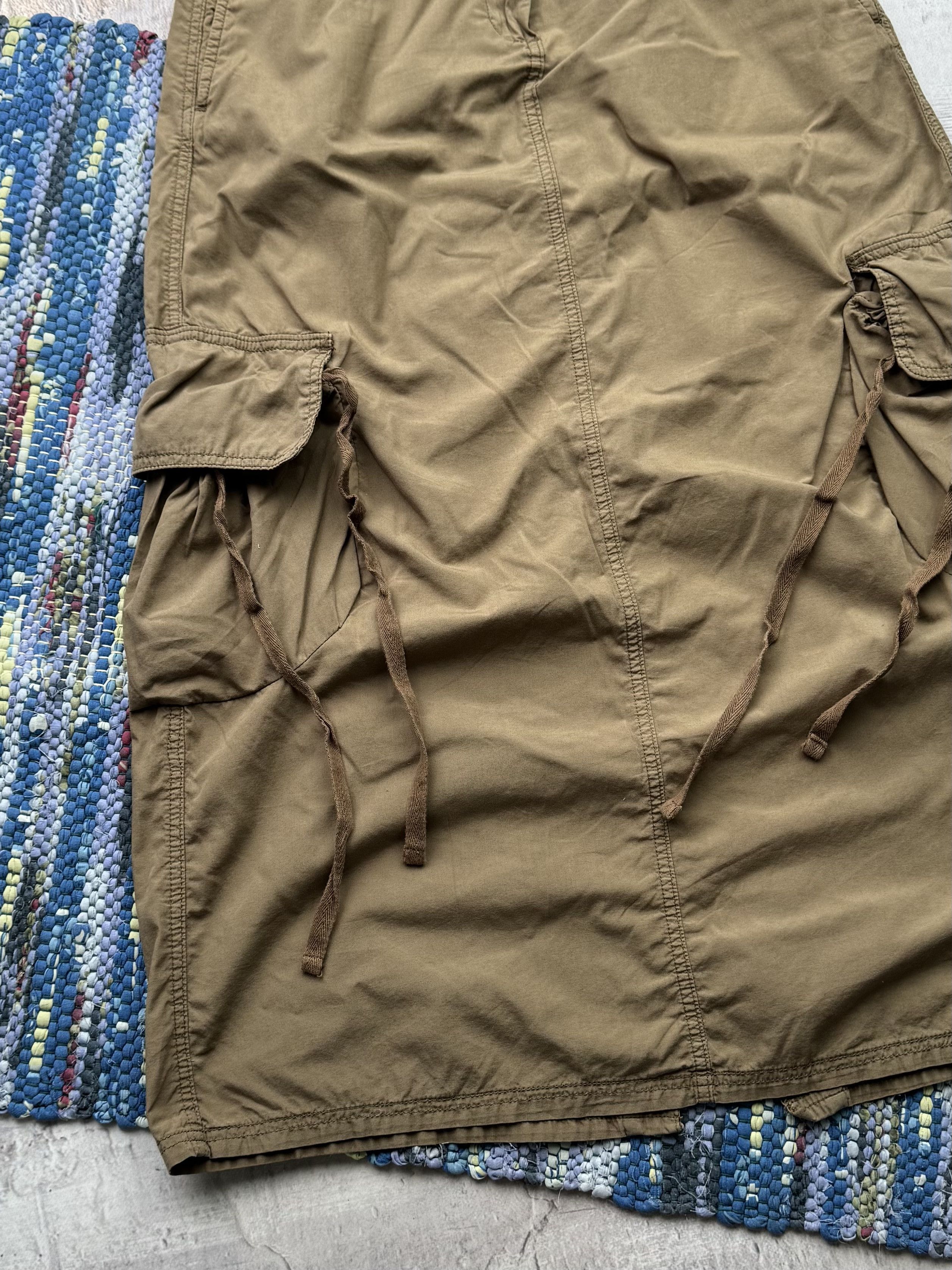 Vintage Cargo Maxi Skirt A729D15(597)
