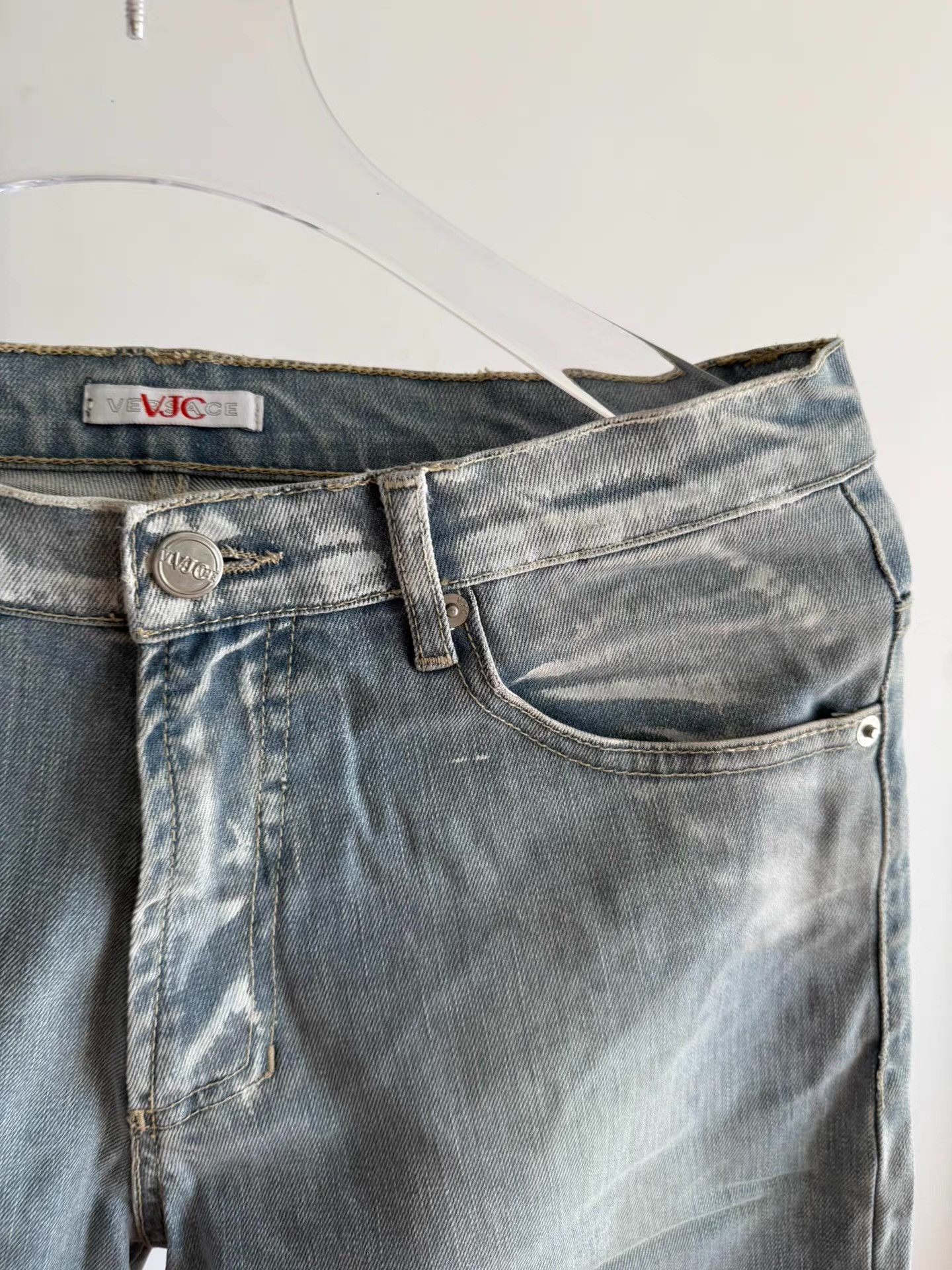 Versace Versace VJC Vintage Washed Jeans Q17 Size US 34 / EU 50 - 4 Thumbnail