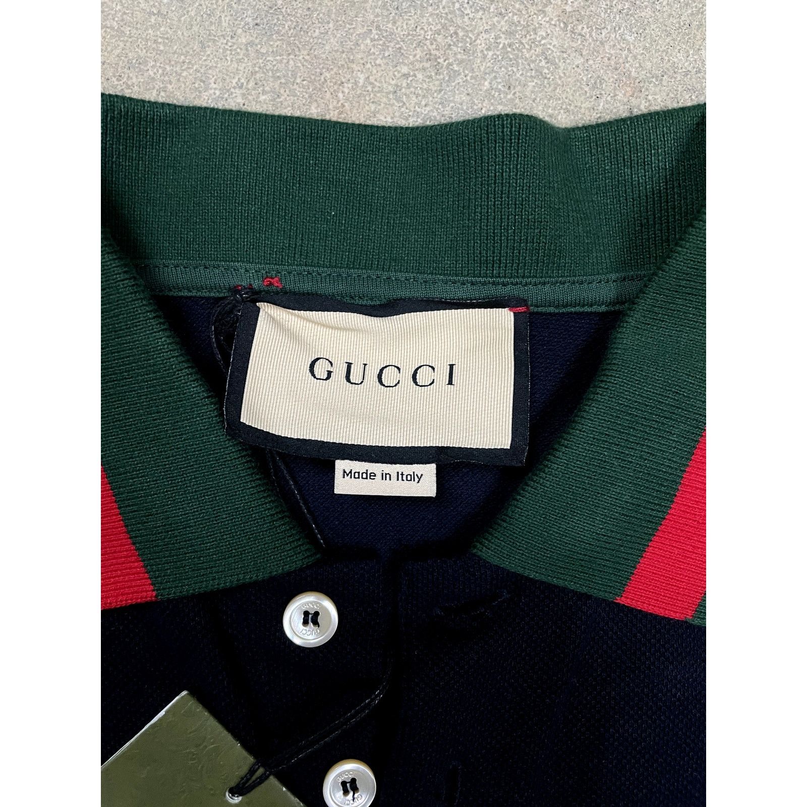 Gucci Gucci Polo Navy XS Size US XS / EU 42 / 0 - 2 Thumbnail